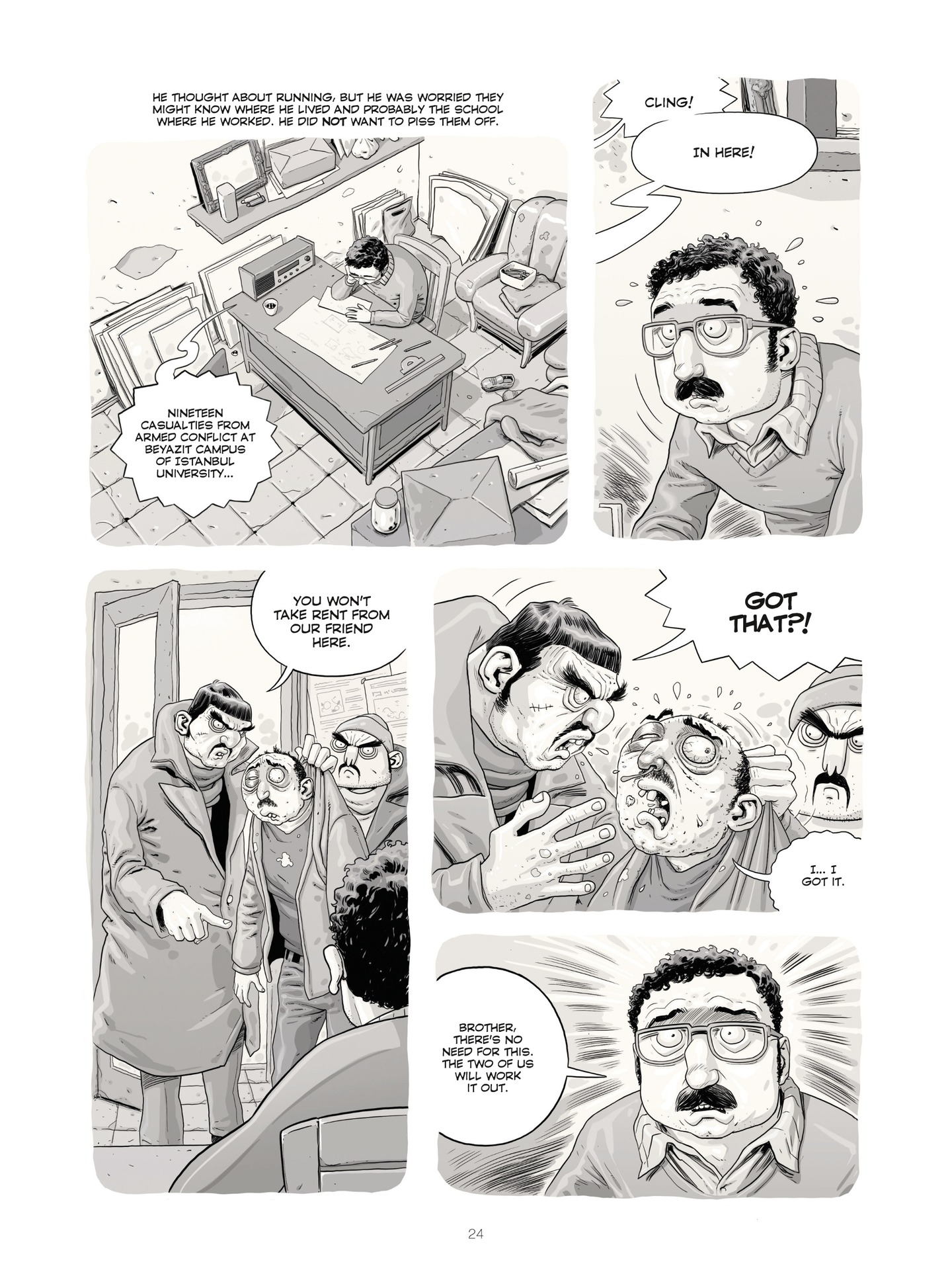 Read online Drawing On The Edge: Chronicles From Istanbul comic -  Issue # TPB (Part 1) - 24