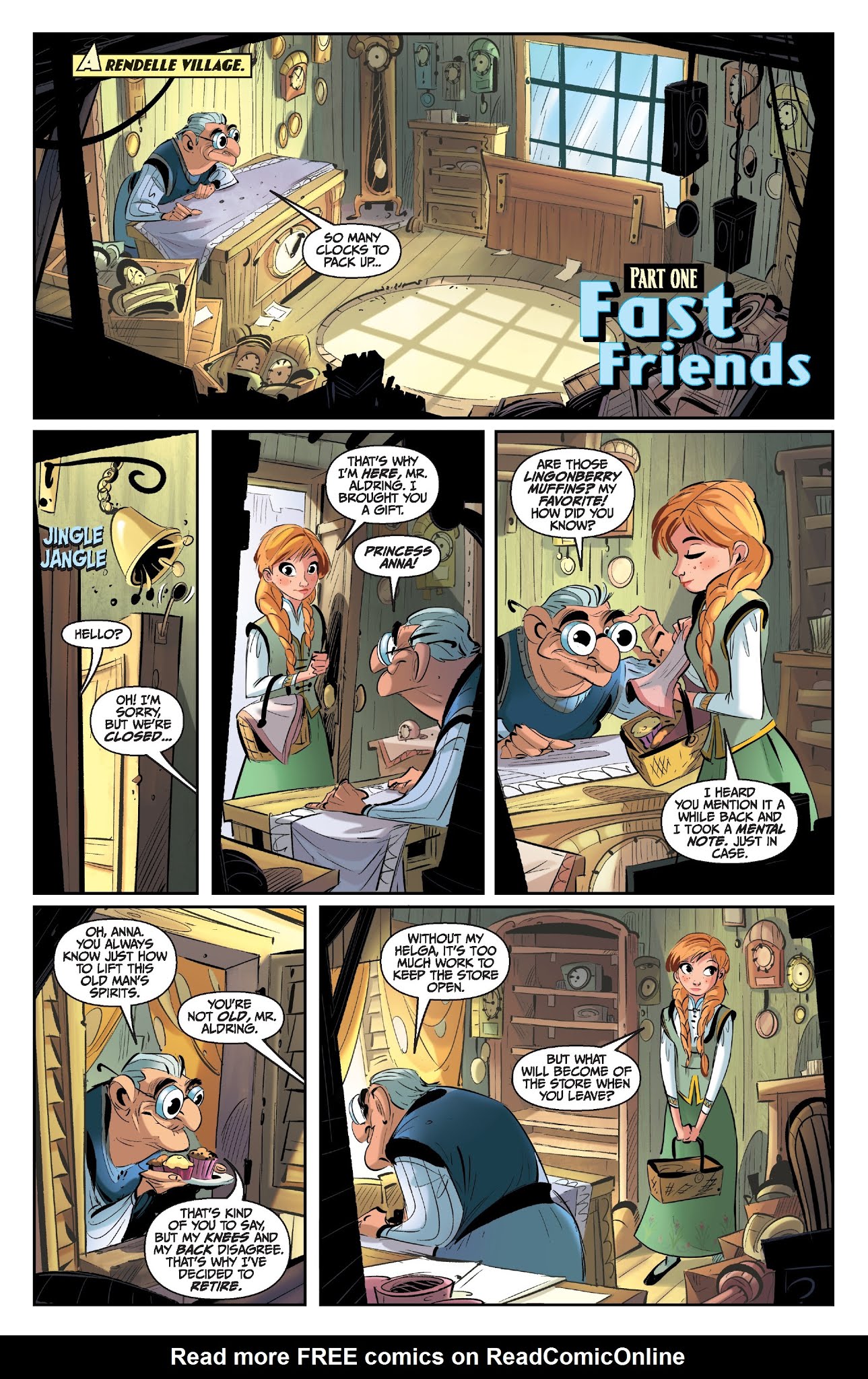 Read online Disney Frozen: Breaking Boundaries comic -  Issue #1 - 3