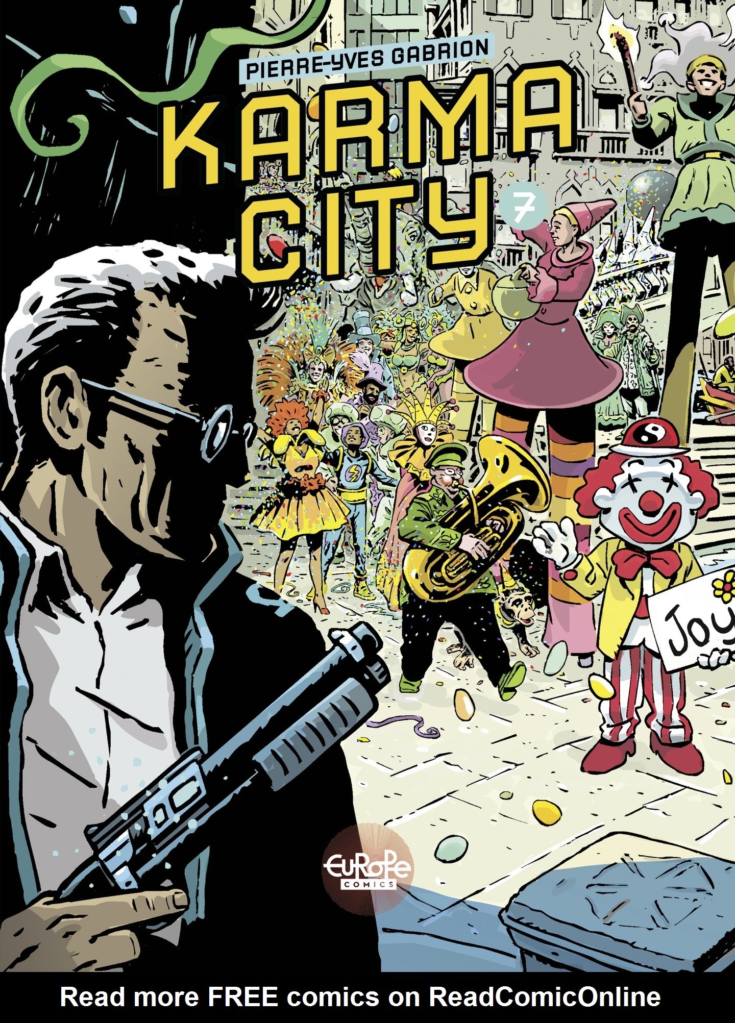 Read online Karma City comic -  Issue #7 - 1