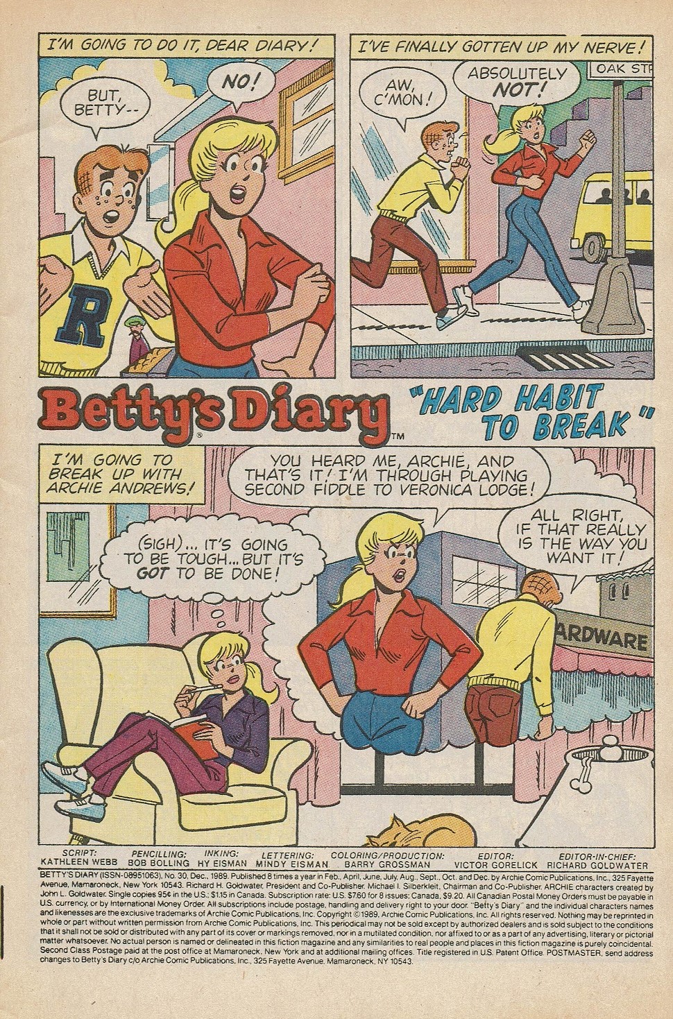 Read online Betty's Diary comic -  Issue #30 - 3