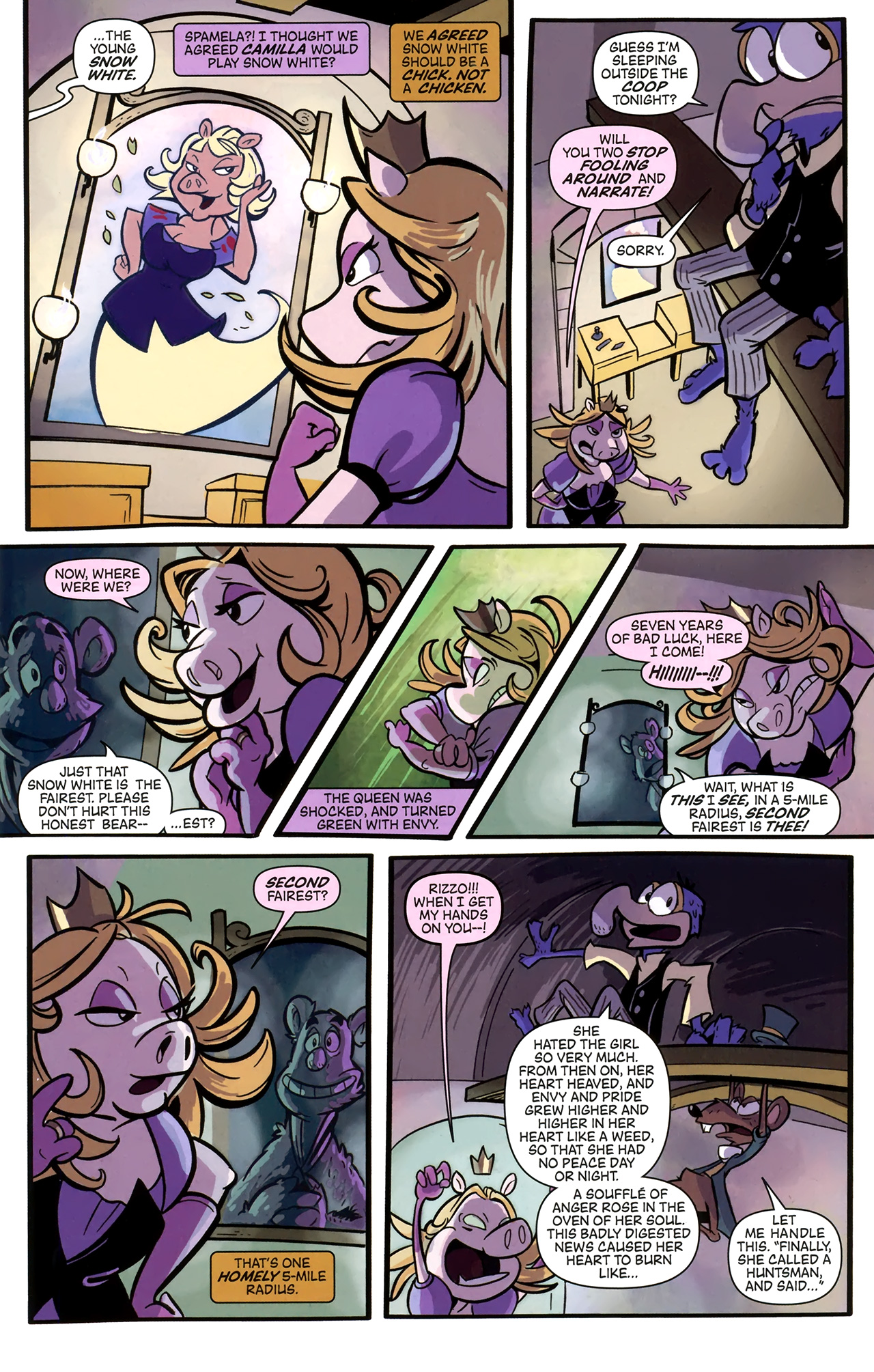 Read online Muppet Snow White comic -  Issue #1 - 7