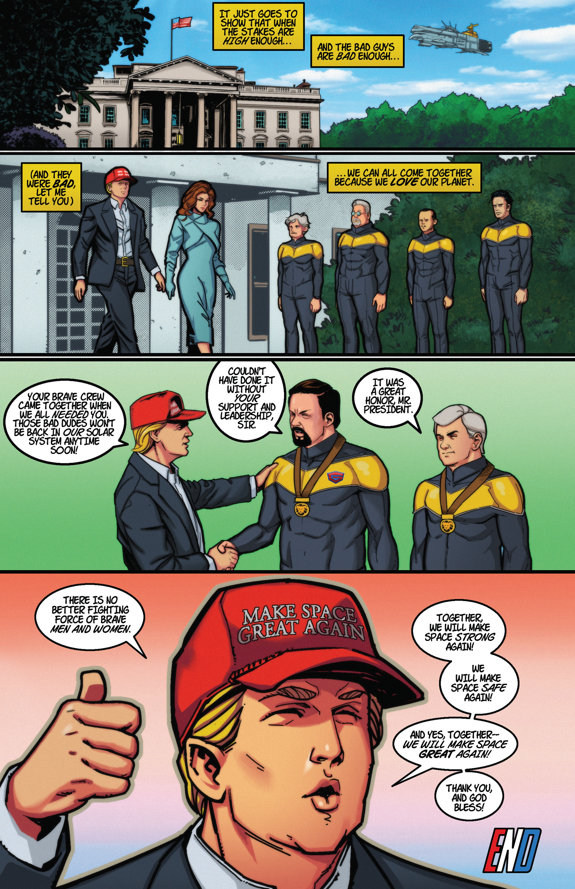 Read online Trump's Space Force comic -  Issue # Full - 37