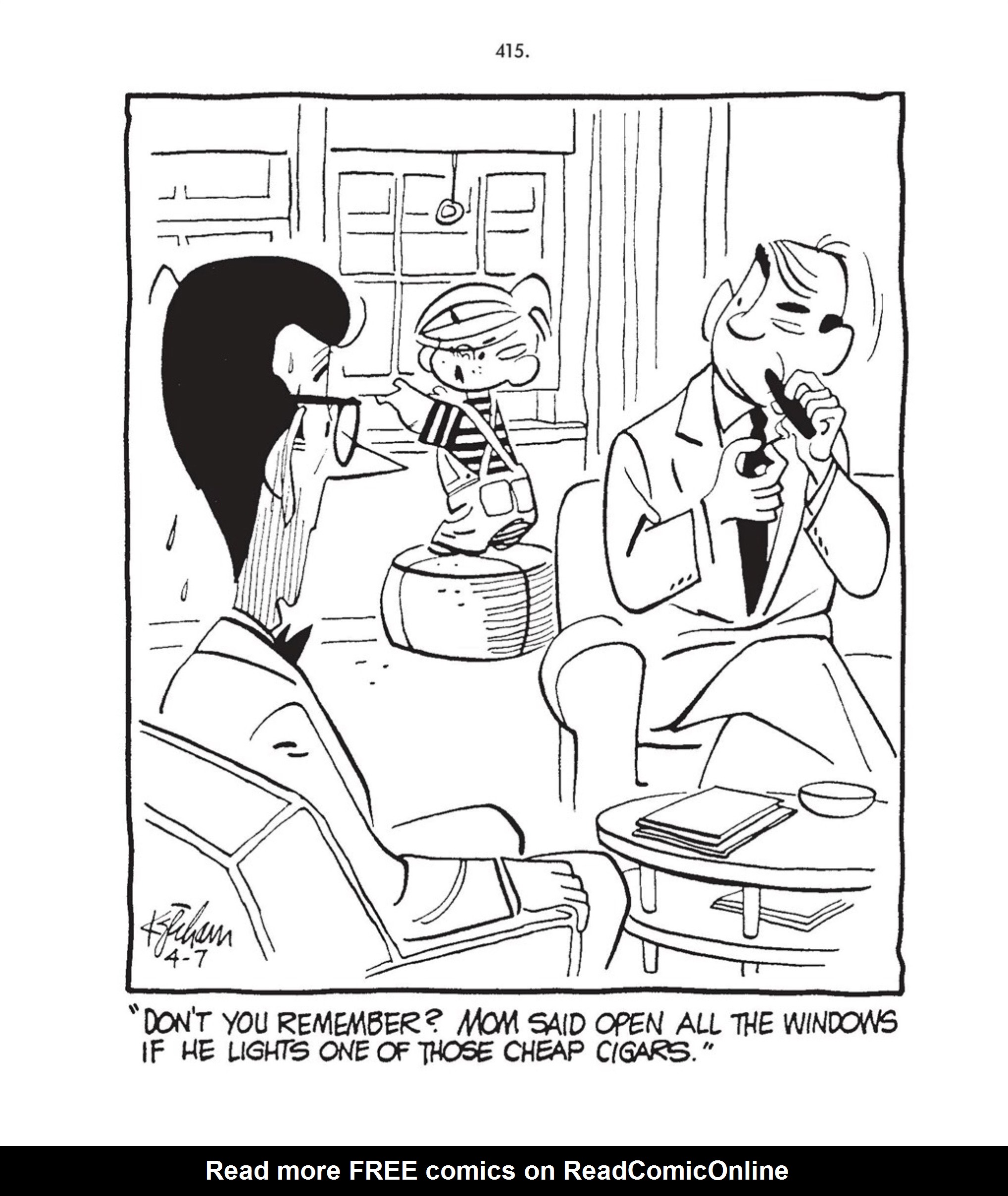 Read online Hank Ketcham's Complete Dennis the Menace comic -  Issue # TPB 2 (Part 5) - 41