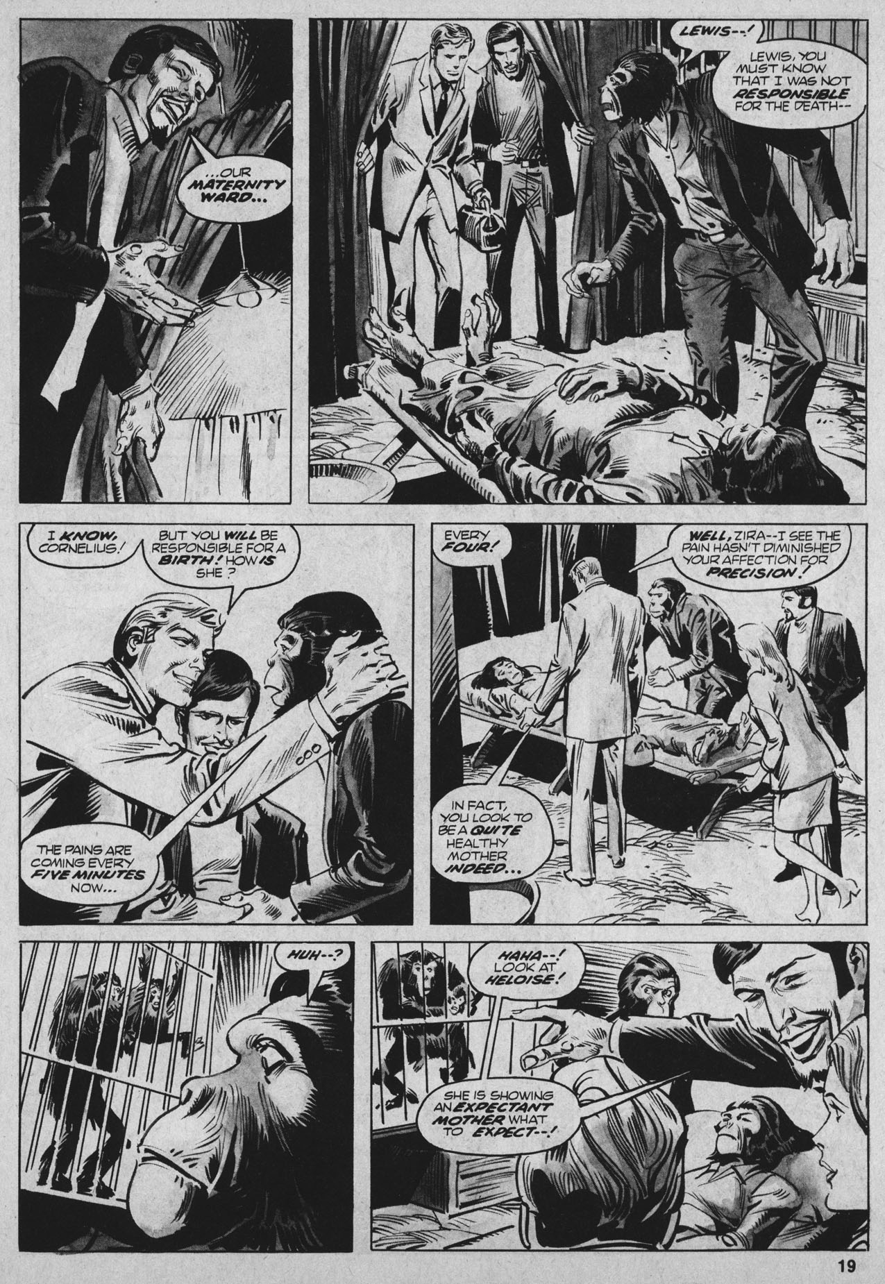 Read online Planet of the Apes comic -  Issue #16 - 19