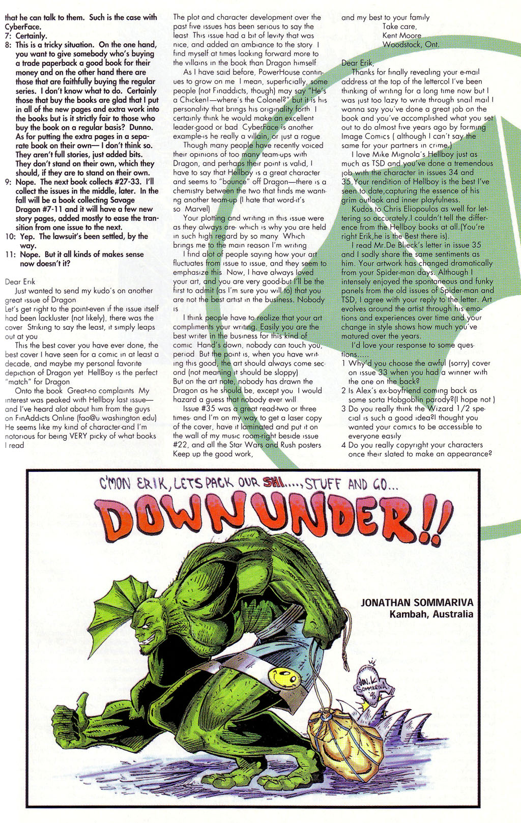 Read online The Savage Dragon (1993) comic -  Issue #37 - 31