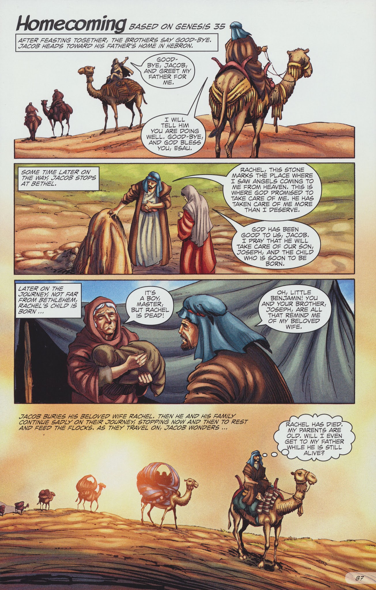 Read online The Action Bible comic -  Issue # TPB 1 - 91
