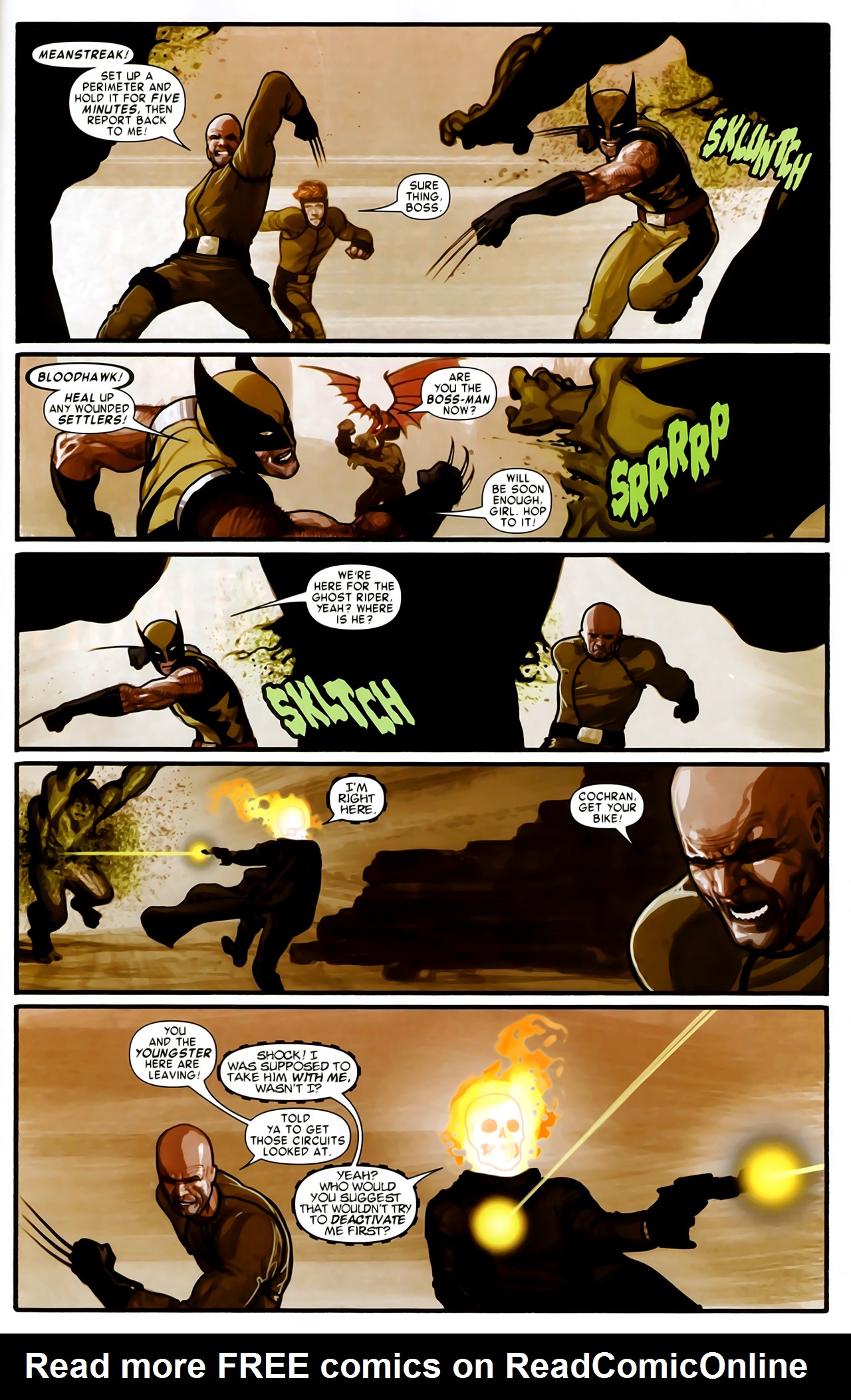 Read online Timestorm 2009/2099: X-Men comic -  Issue # Full - 17