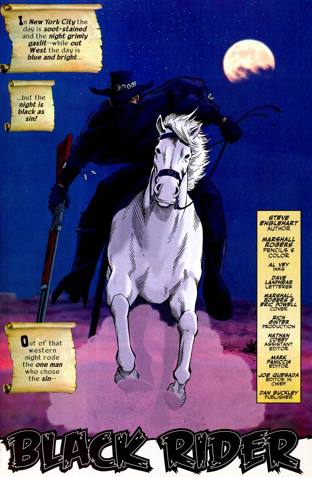 Read online Marvel Western: Strange Westerns Starring the Black Rider comic -  Issue # Full - 3