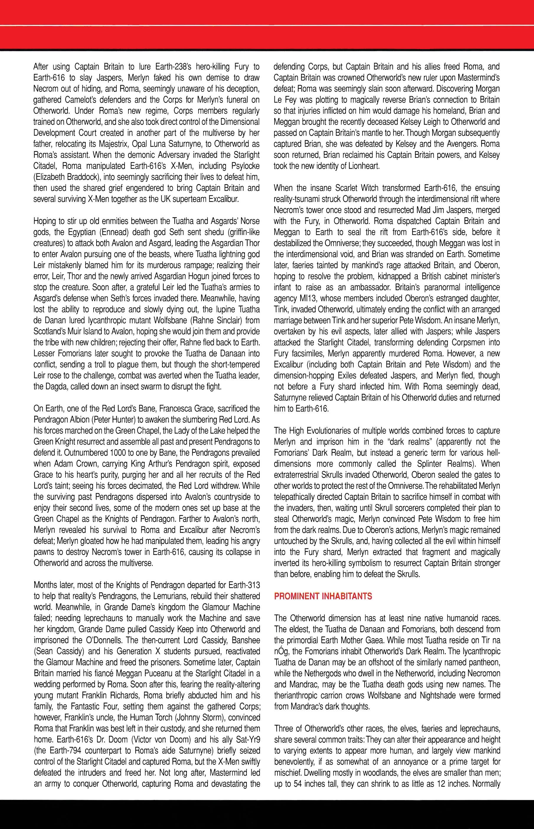 Read online Official Handbook of the Marvel Universe A to Z comic -  Issue # TPB 14 (Part 2) - 64