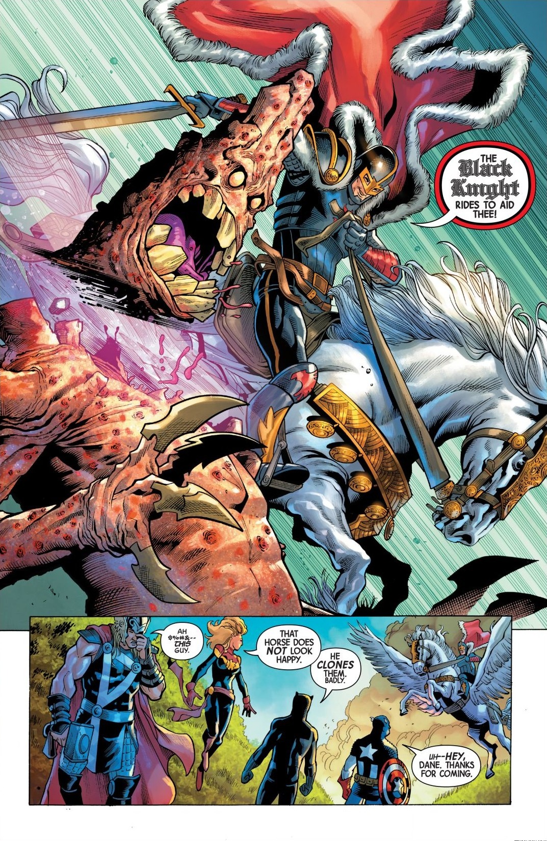 Read online Black Knight: Curse Of The Ebony Blade comic -  Issue #1 - 3