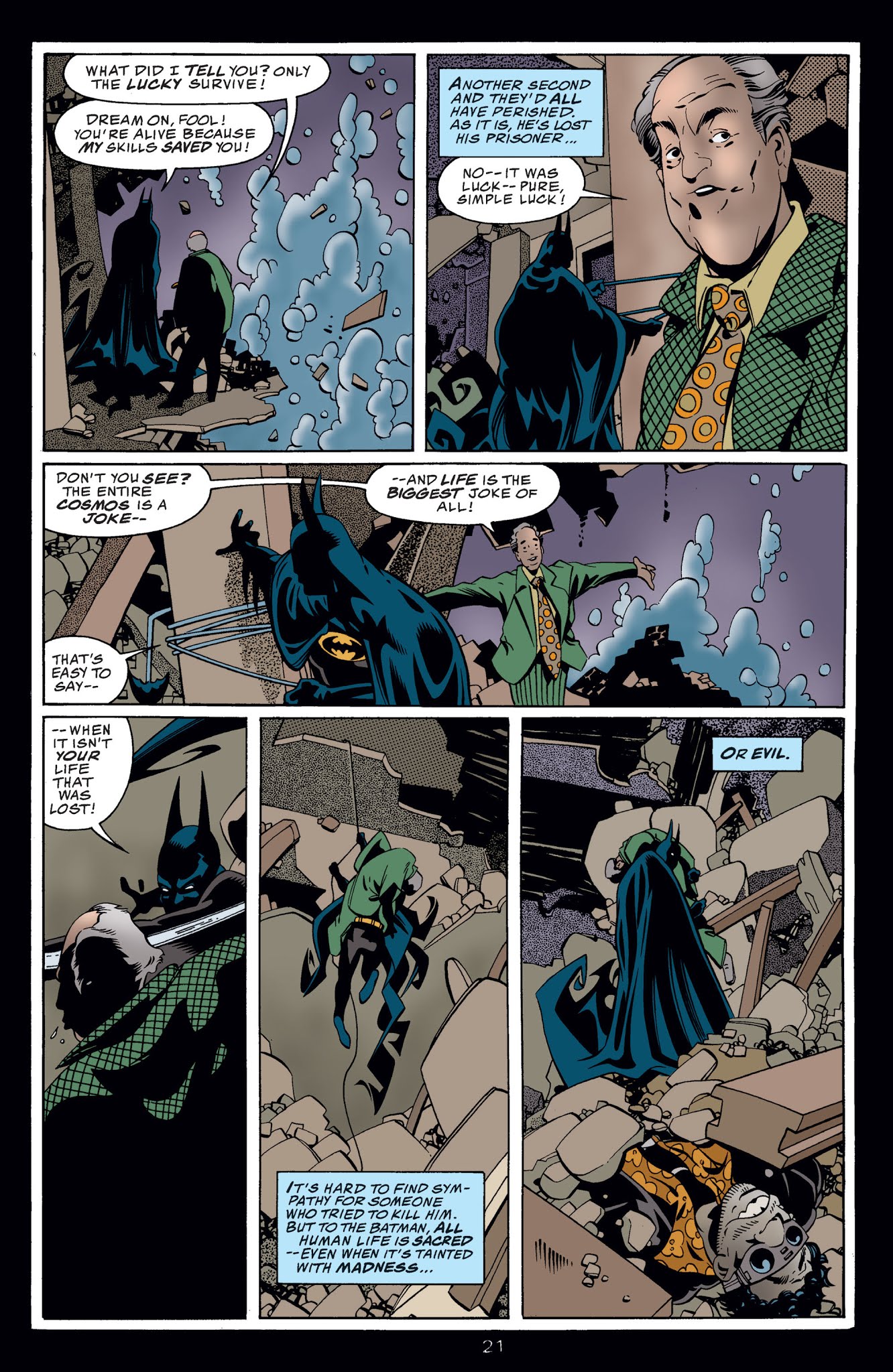 Read online Batman: Road To No Man's Land comic -  Issue # TPB 1 - 187