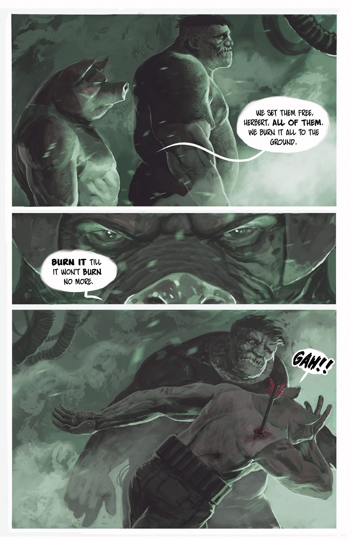 Read online Oink: Heaven's Butcher comic -  Issue # TPB - 79
