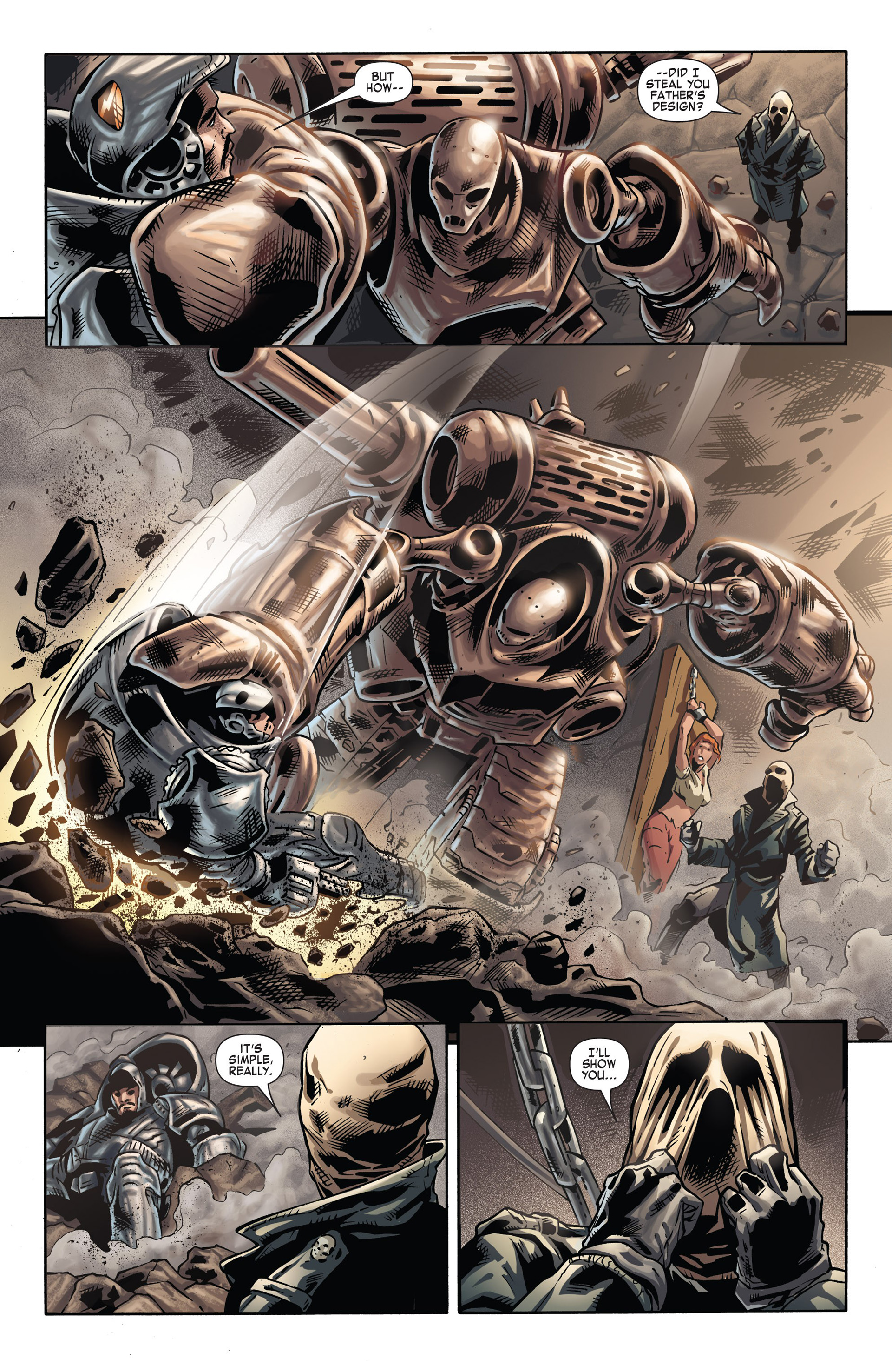 Read online Iron Man Noir comic -  Issue #3 - 23