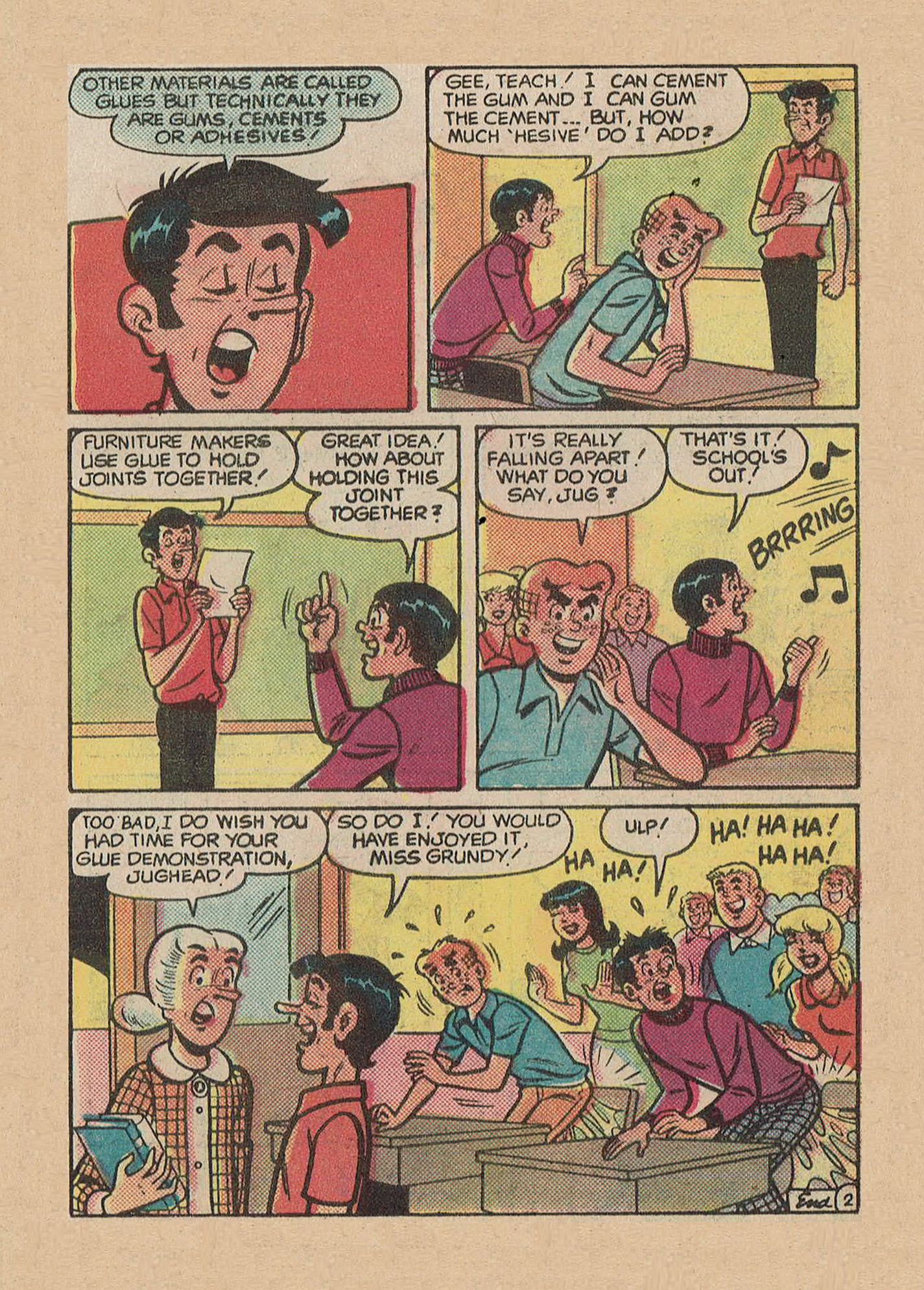Read online Jughead Jones Comics Digest comic -  Issue #24 - 108