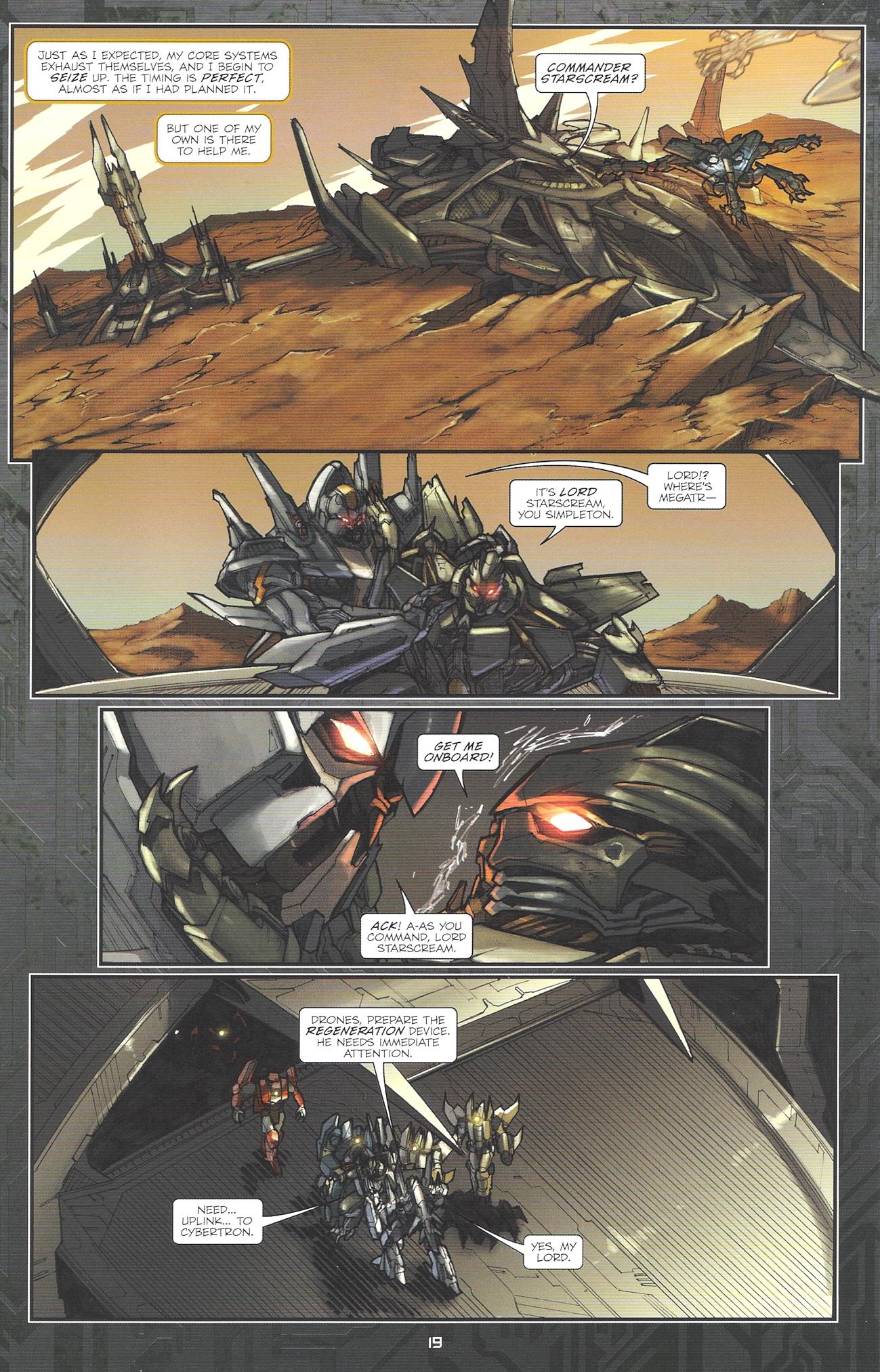 Read online Transformers: The Reign of Starscream comic -  Issue #2 - 21