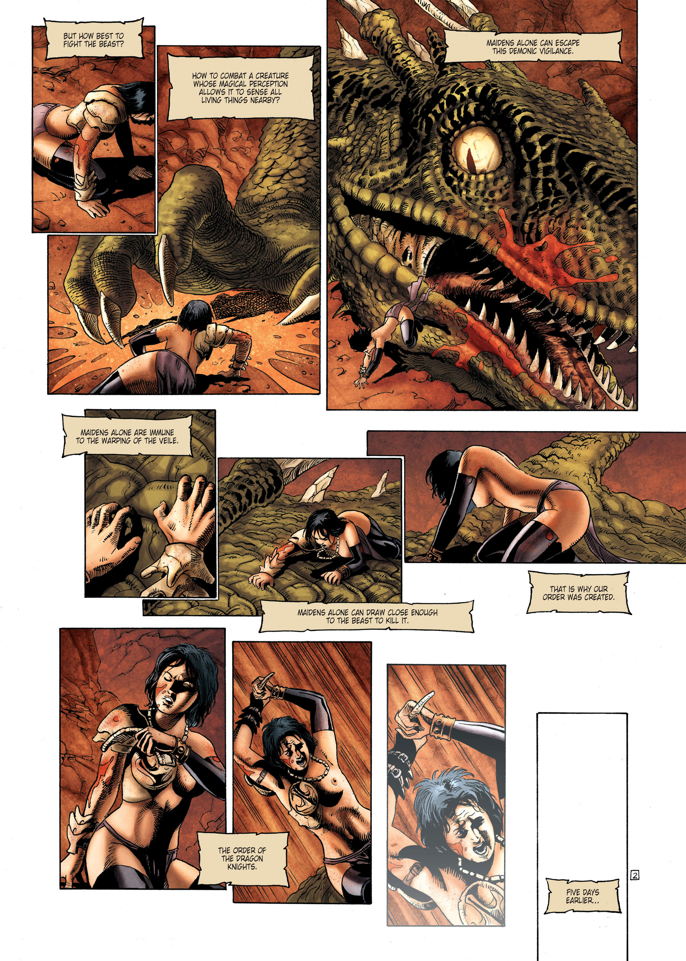 Read online Chronicles Of The Dragon Knights Vol. 7: To See the Sun Again comic -  Issue # Full - 4