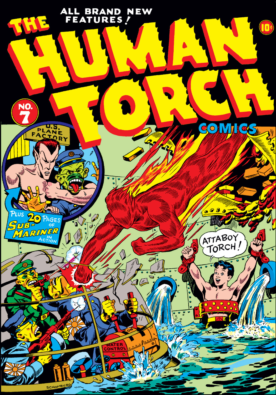 Read online The Human Torch (1940) comic -  Issue #7 - 1