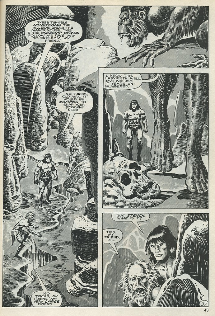 The Savage Sword Of Conan issue 134 - Page 43