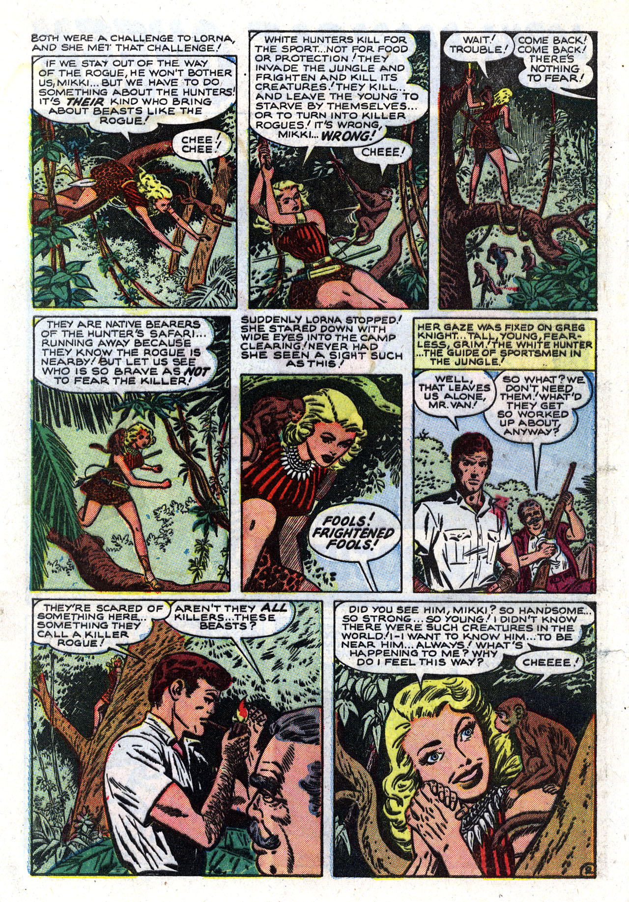 Read online Lorna, The Jungle Queen comic -  Issue #2 - 4