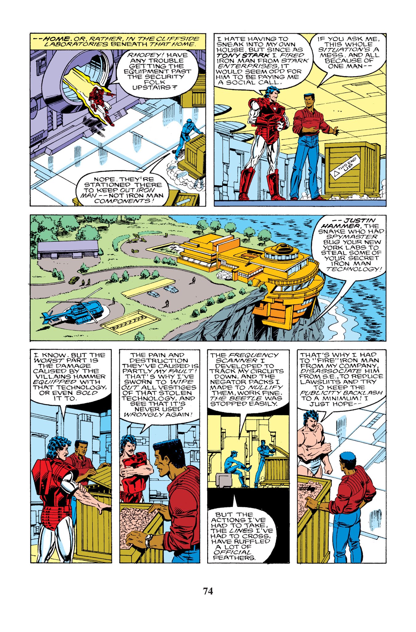 Read online Iron Man Epic Collection comic -  Issue # Stark Wars (Part 4) - 6