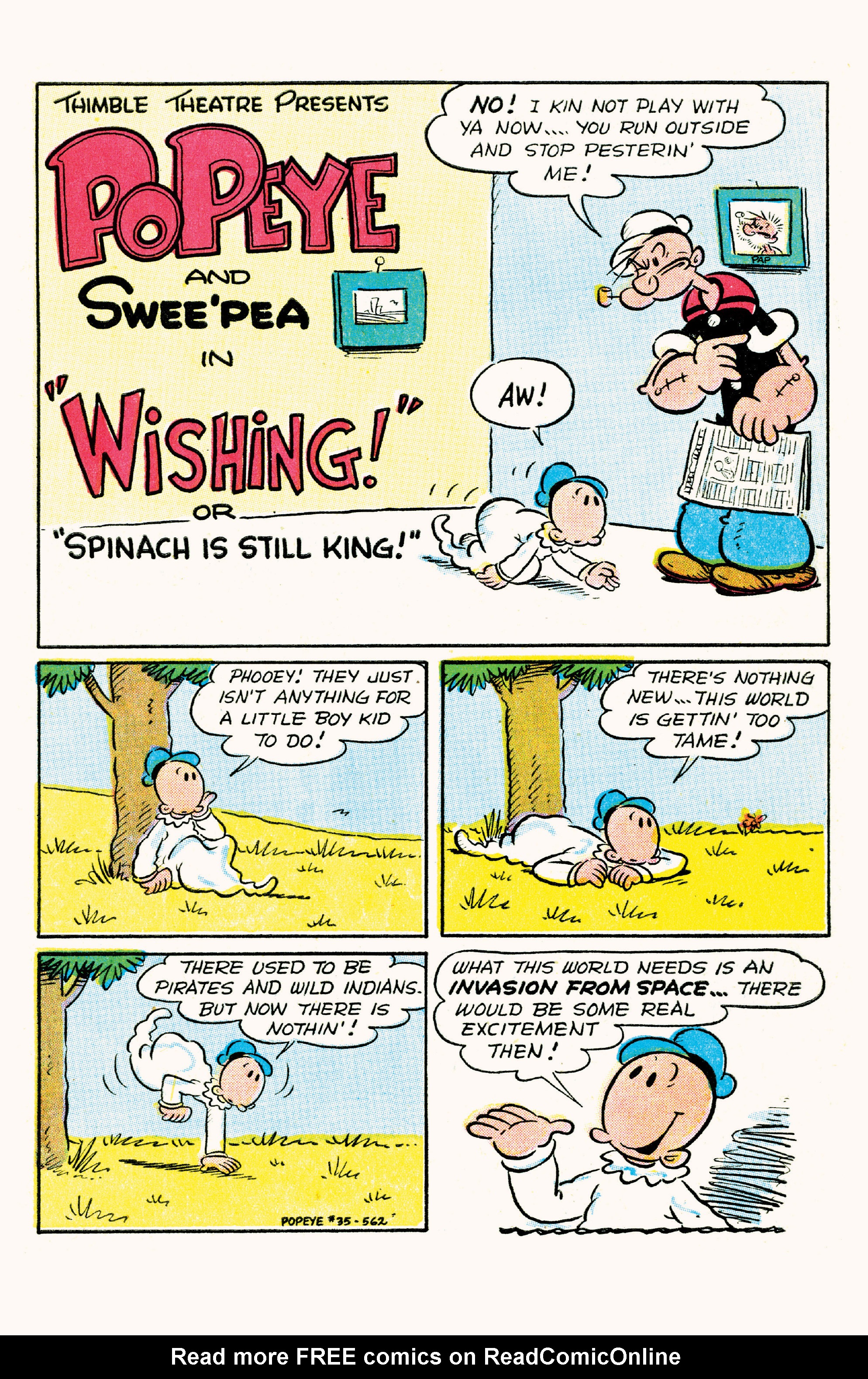 Read online Classic Popeye comic -  Issue #35 - 3