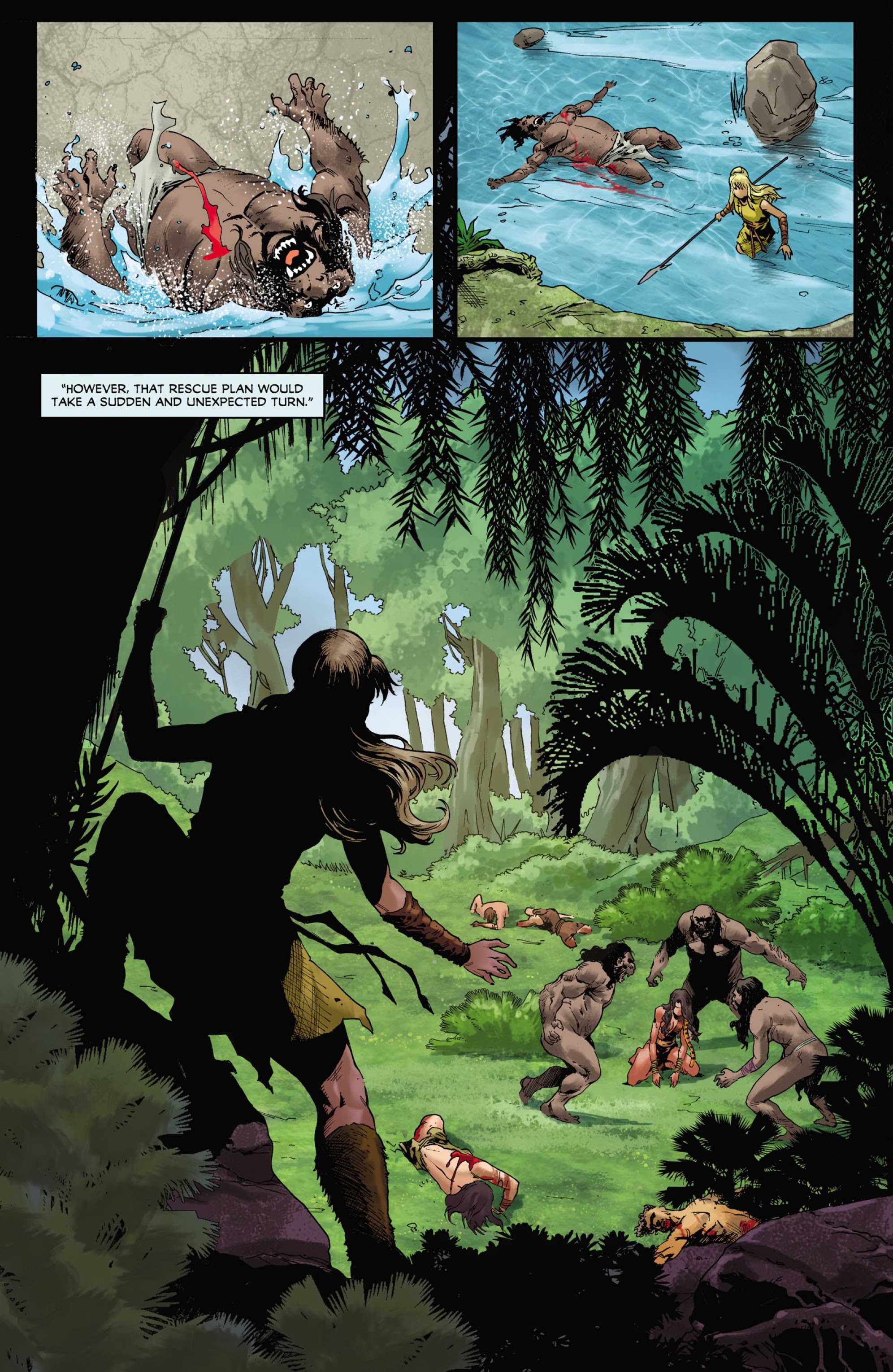 Read online The Land That Time Forgot: Fearless comic -  Issue #1 - 14