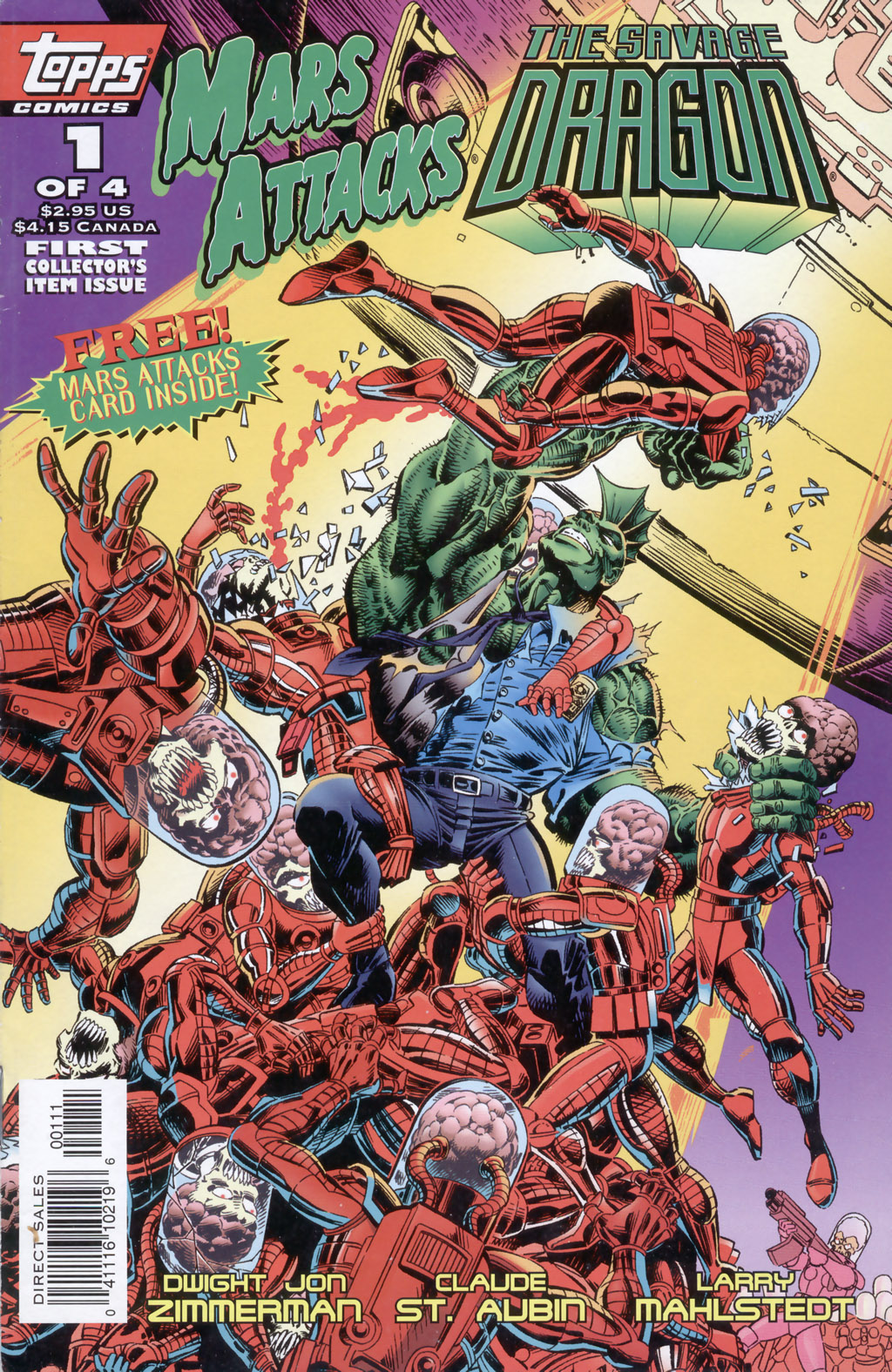 Read online Mars Attacks The Savage Dragon comic -  Issue #1 - 1
