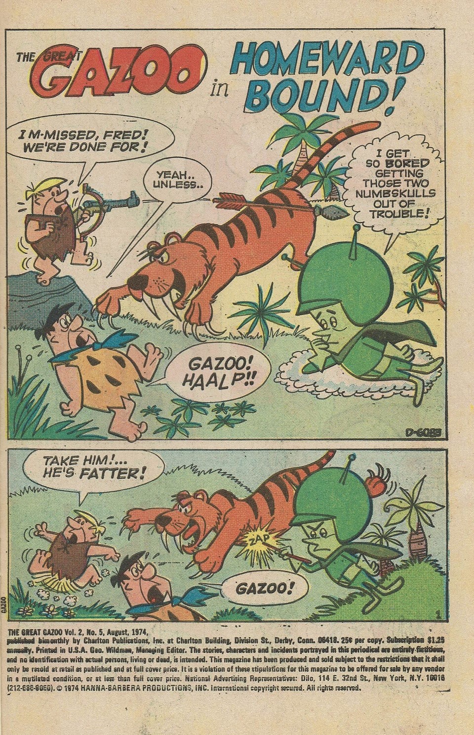 Read online Great Gazoo comic -  Issue #5 - 3