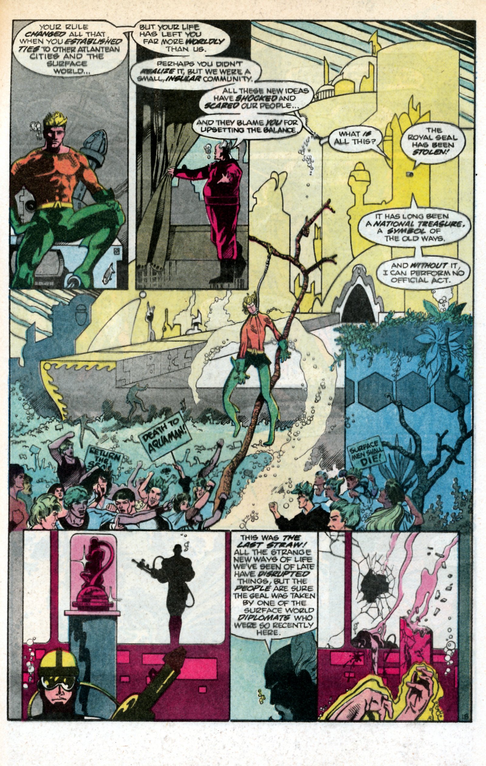 Aquaman (1986) Issue #1 #1 - English 24