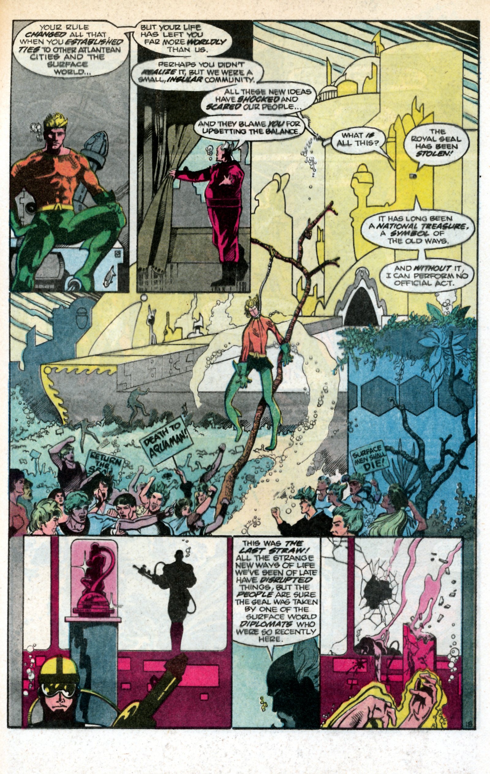 Read online Aquaman (1986) comic -  Issue #1 - 24