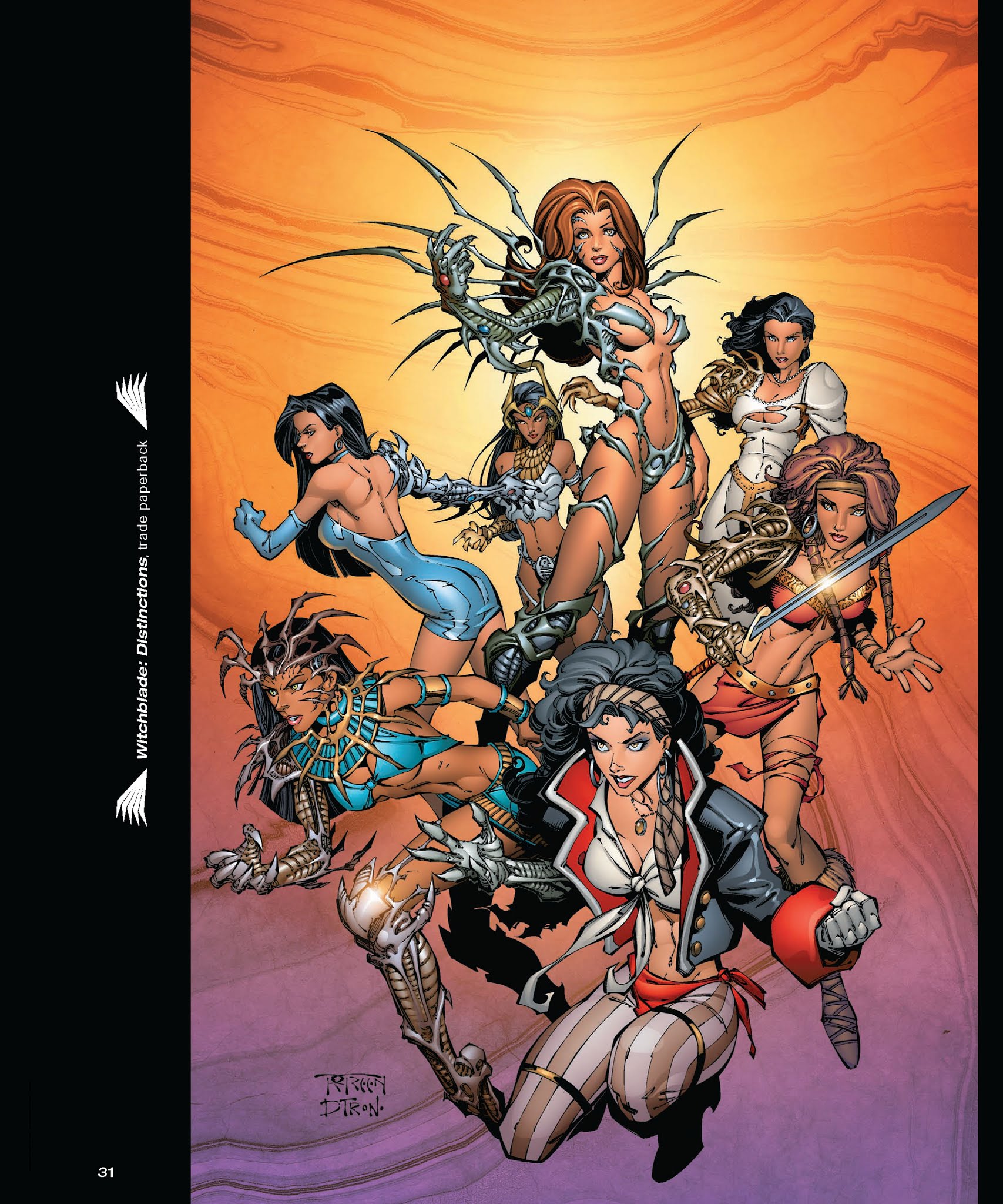 Read online Witchblade: Art of Witchblade comic -  Issue # TPB - 30