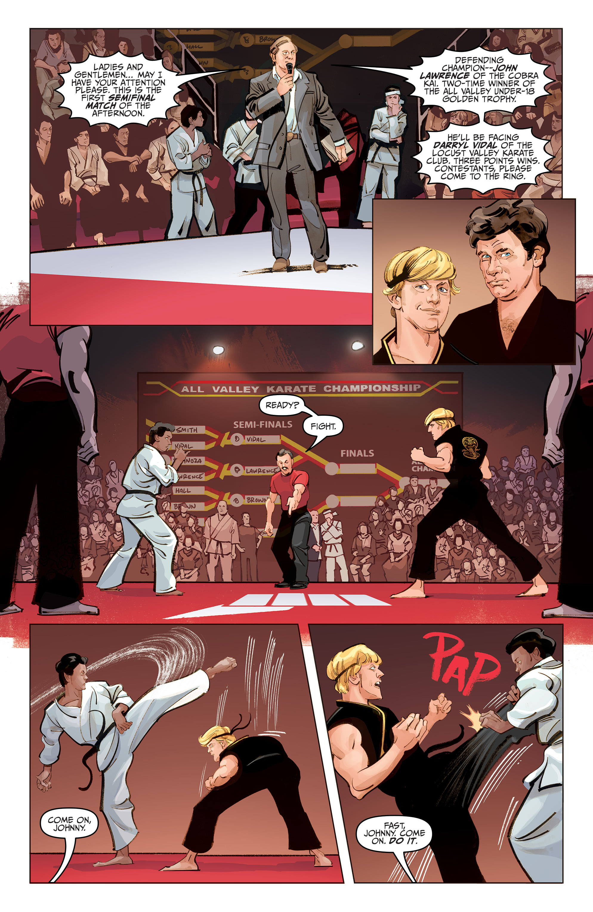 Read online Cobra Kai: The Karate Kid Saga Continues comic -  Issue #4 - 8