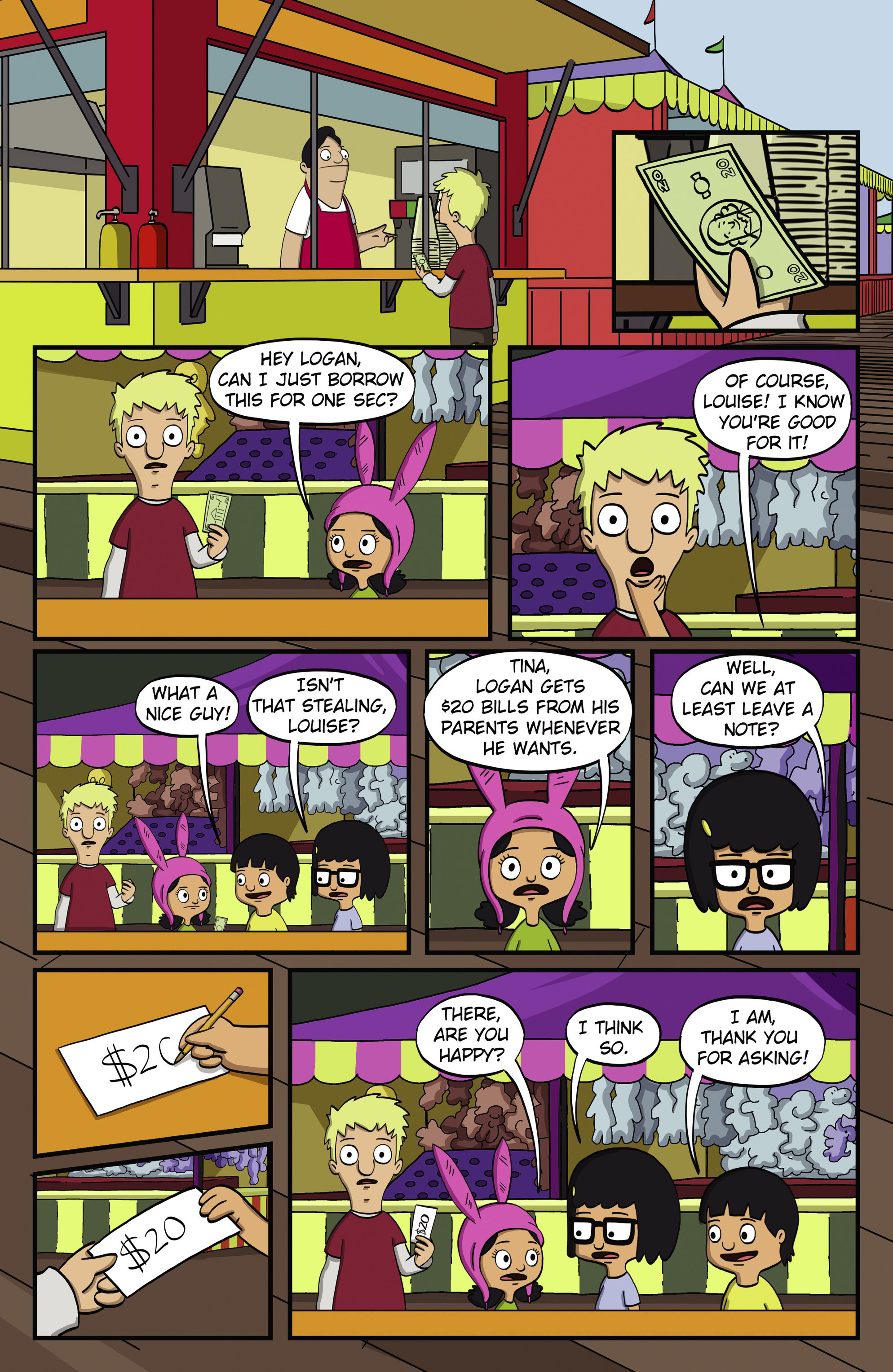Read online Bob's Burgers (2015) comic -  Issue #3 - 14