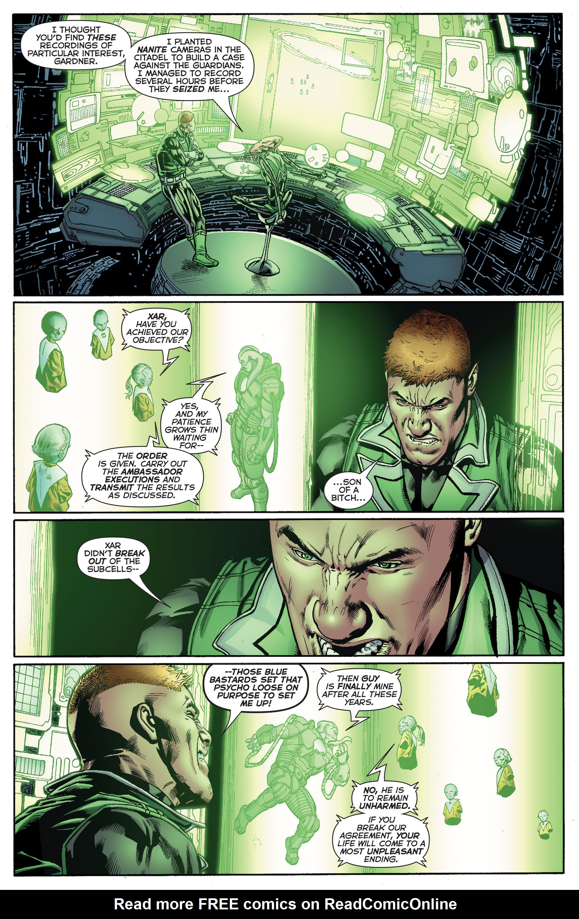 Read online Green Lantern: The Wrath of the First Lantern comic -  Issue # TPB - 325