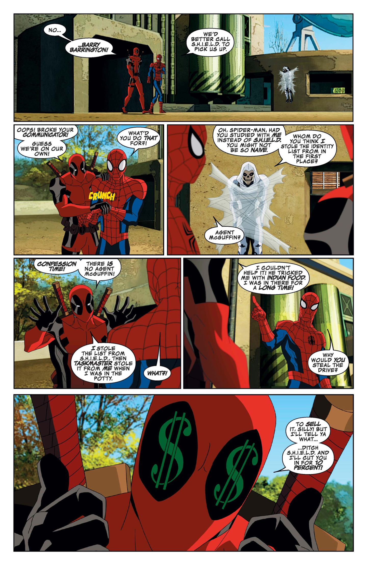 Read online Marvel Universe Ultimate Spider-Man: Web Warriors comic -  Issue #8 - 20