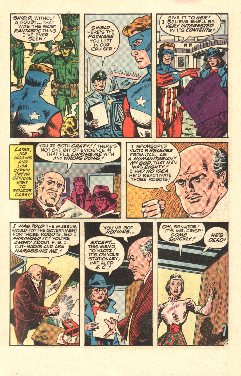 Read online The Original Shield comic -  Issue #3 - 13