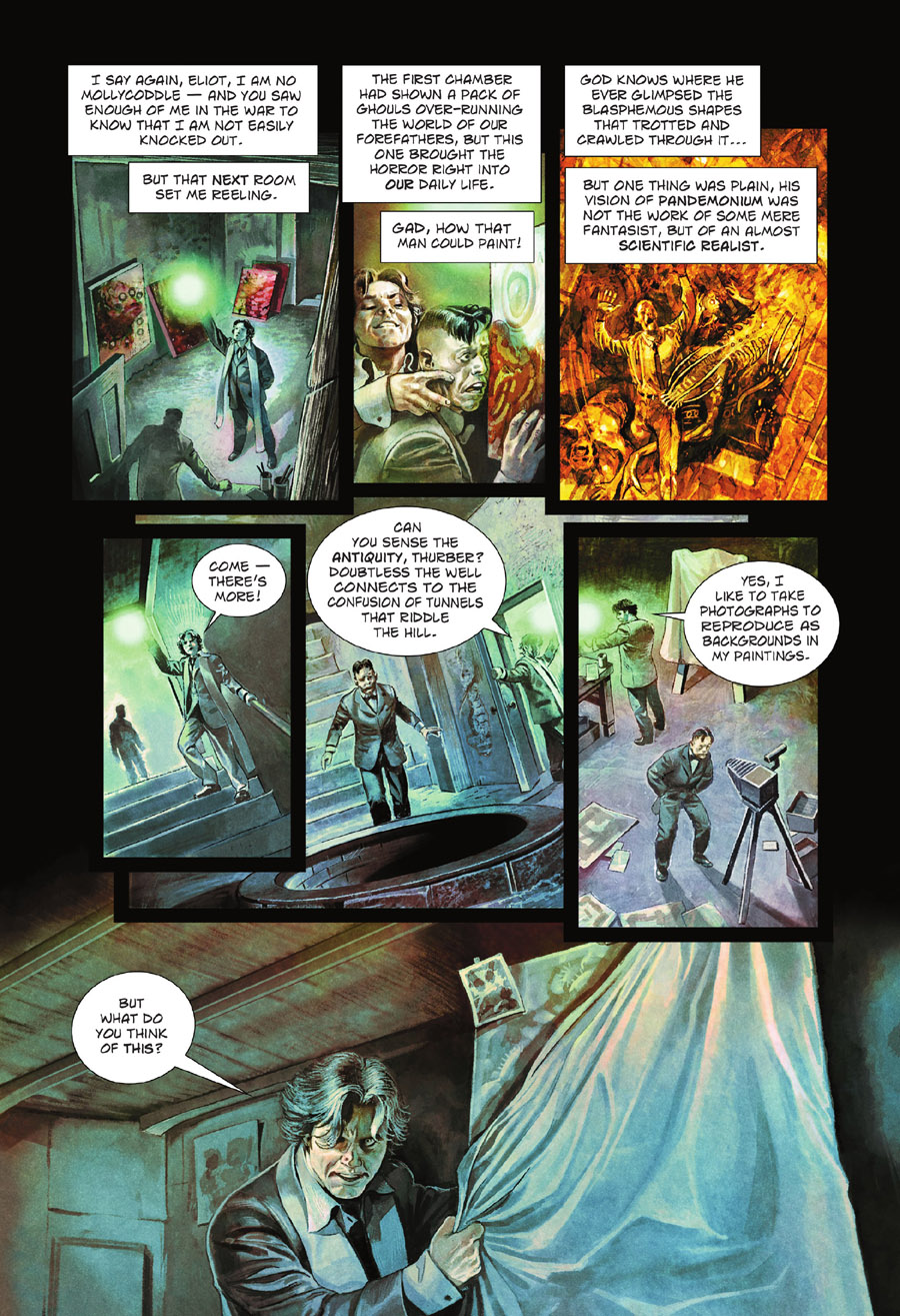 Read online The Lovecraft Anthology comic -  Issue # TPB 2 - 15