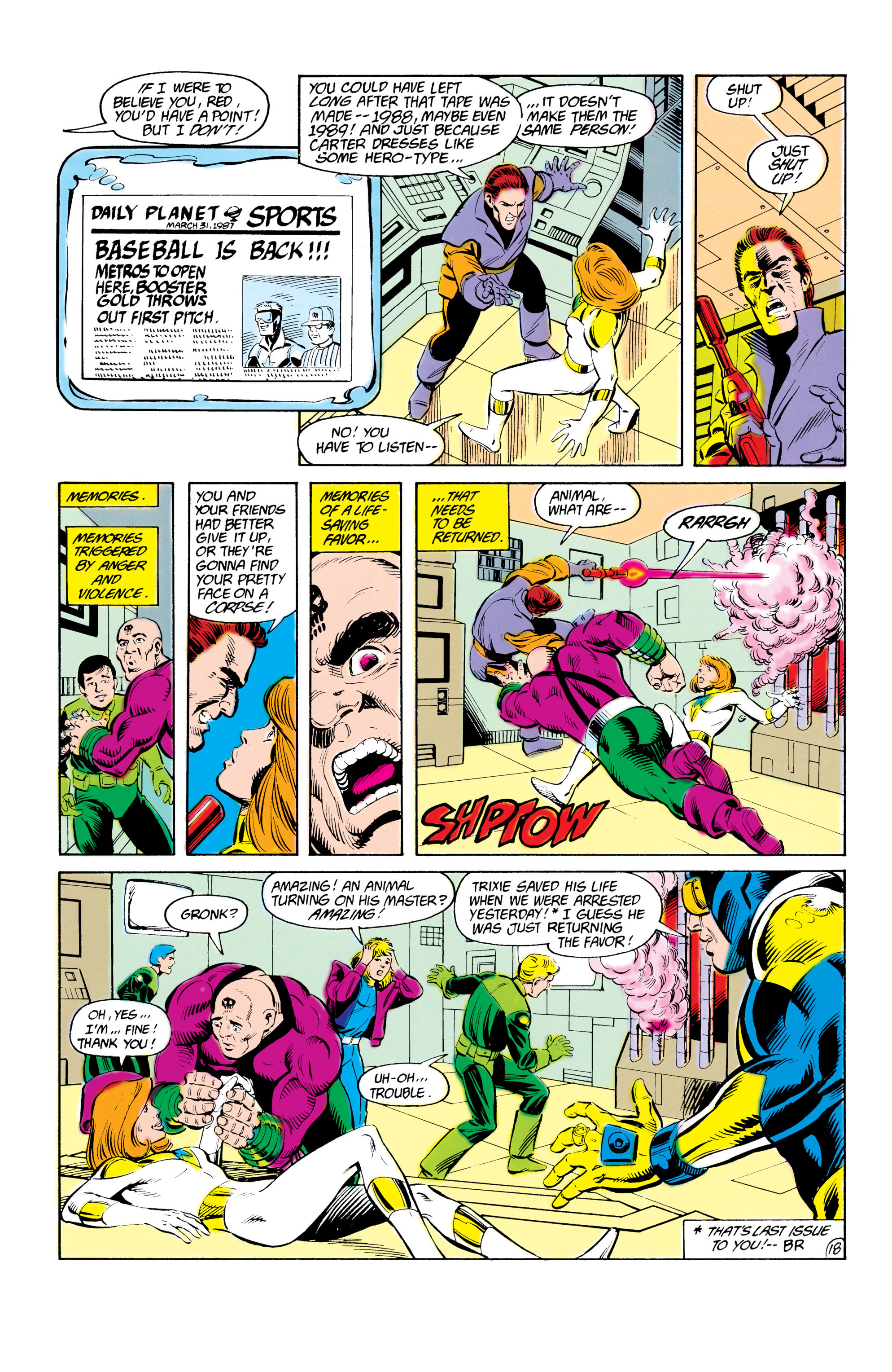 Read online Booster Gold (1986) comic -  Issue #15 - 19