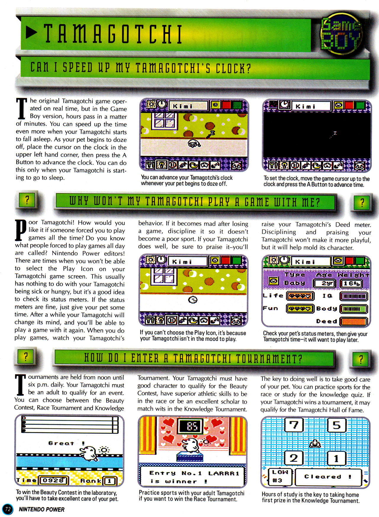 Read online Nintendo Power comic -  Issue #107 - 79