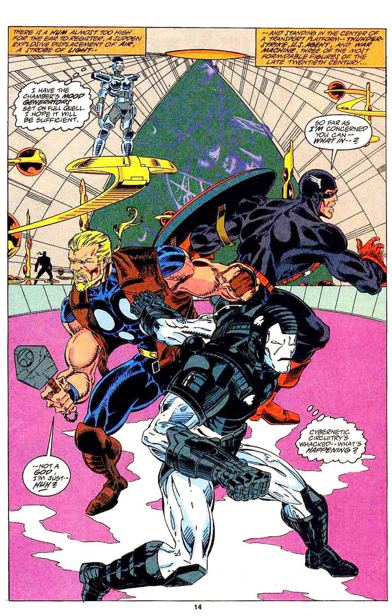 Read online Avengers: The Terminatrix Objective comic -  Issue #1 - 10