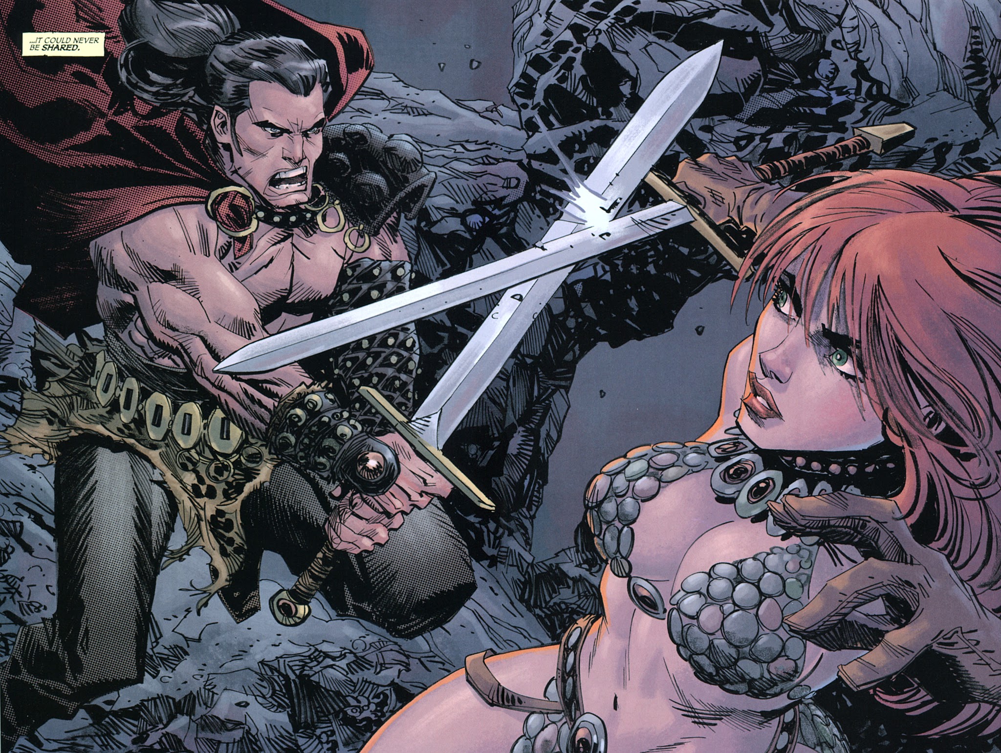 Read online Conan Red Sonja comic -  Issue #1 - 20