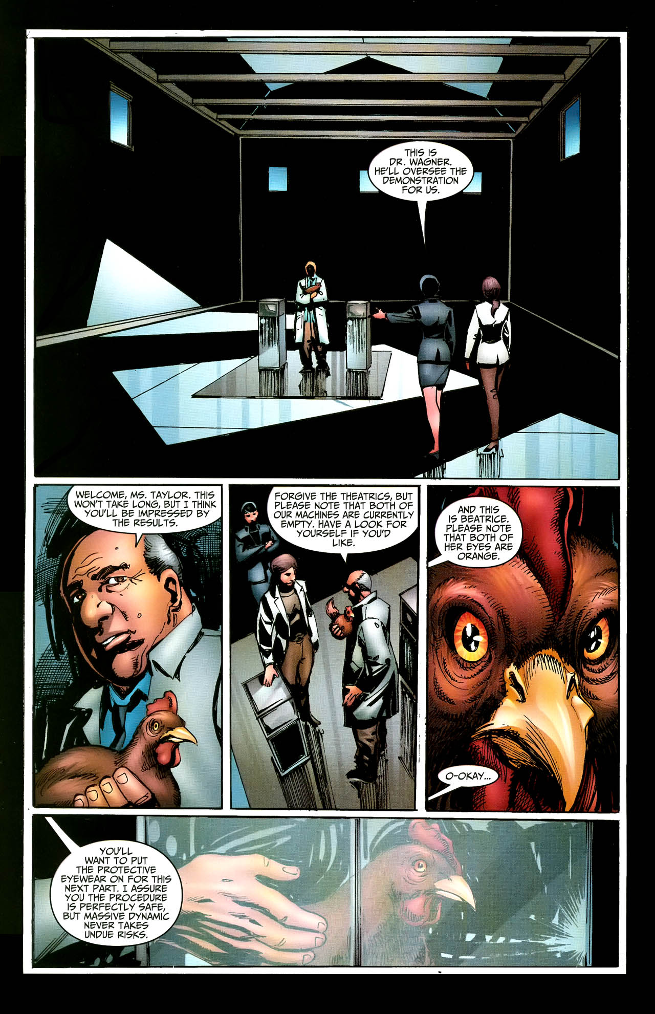 Read online Fringe comic -  Issue #5 - 22