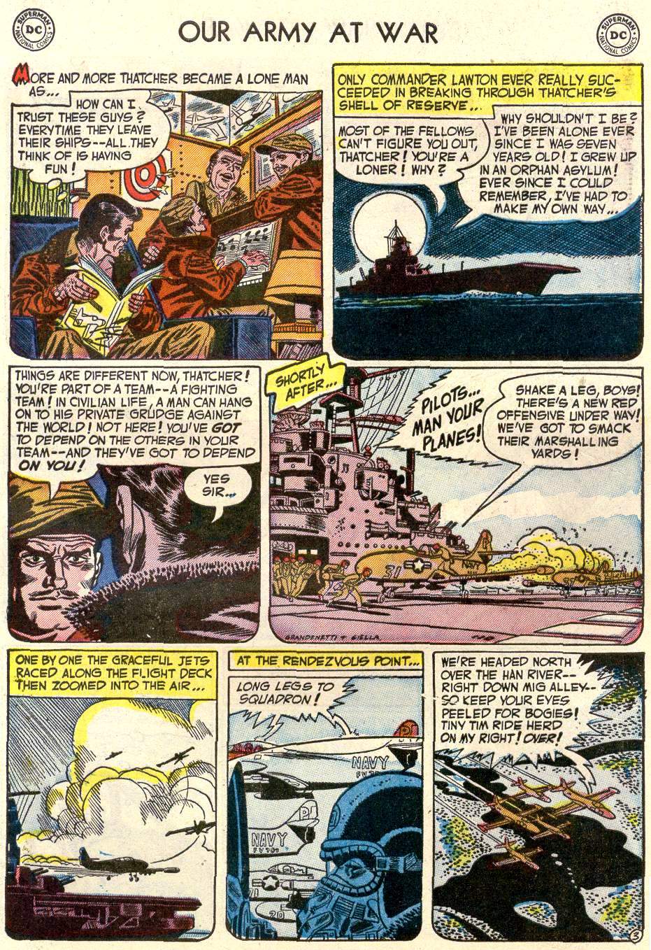 Read online Our Army at War (1952) comic -  Issue #12 - 5