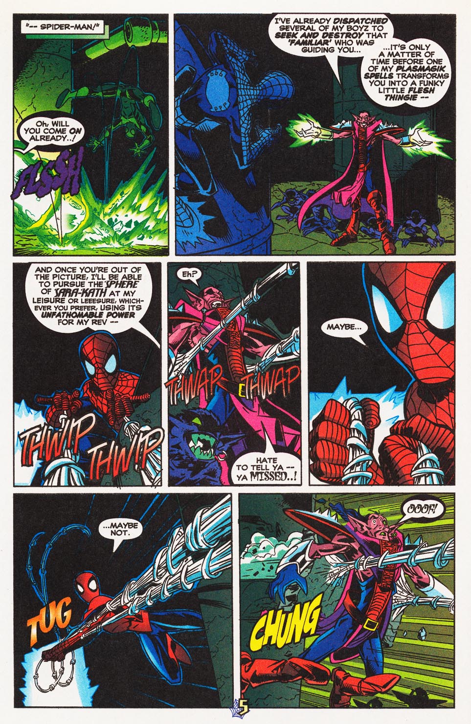 Read online The Sensational Spider-Man (1996) comic -  Issue #23 - 7