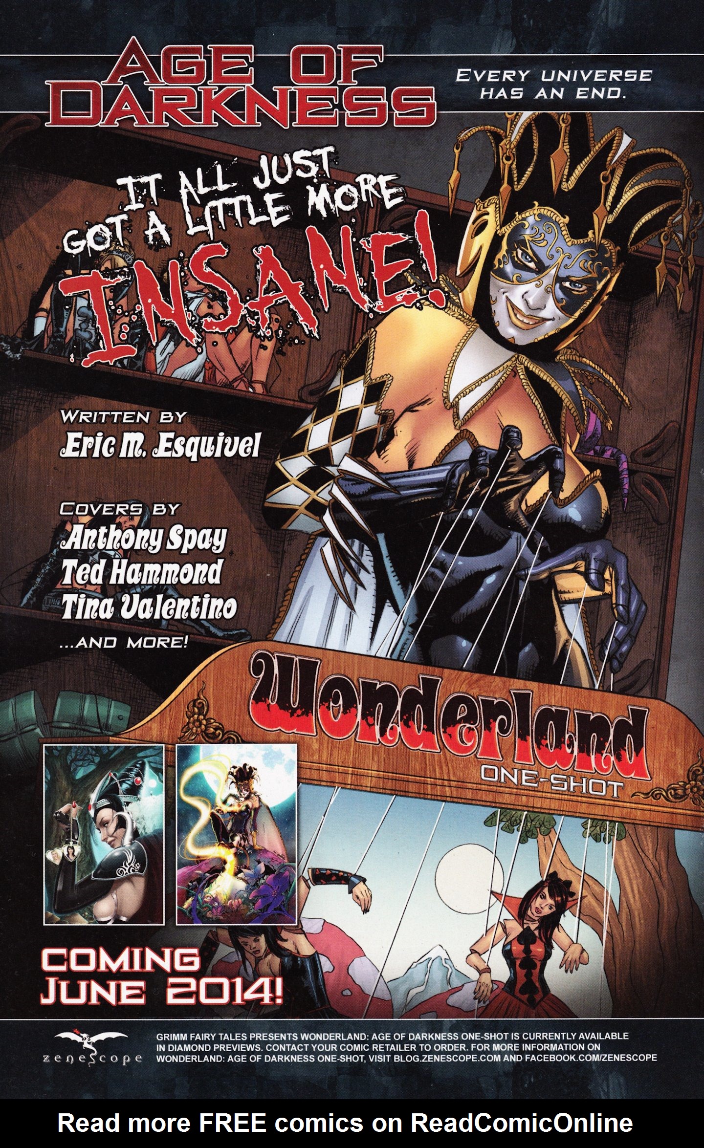 Read online Grimm Fairy Tales (2005) comic -  Issue # Annual 2014 - 45