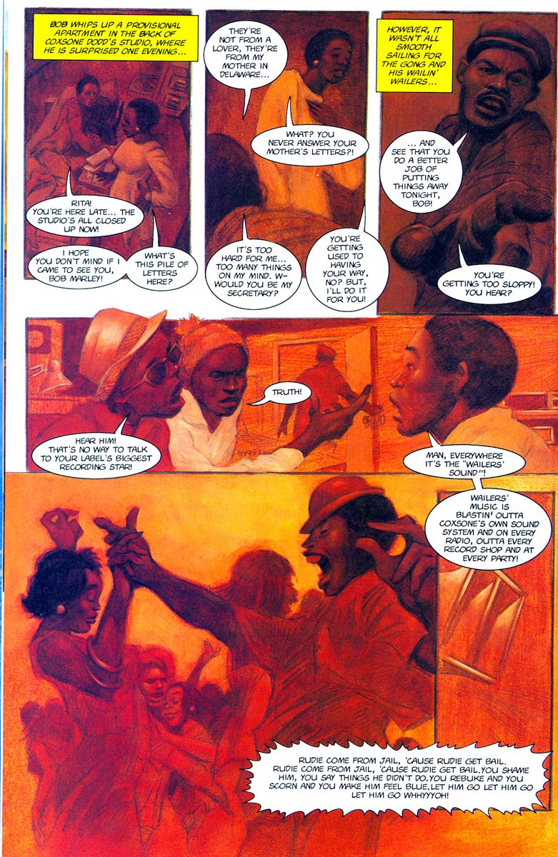 Read online Bob Marley: Tale of the Tuff Gong comic -  Issue #1 - 25