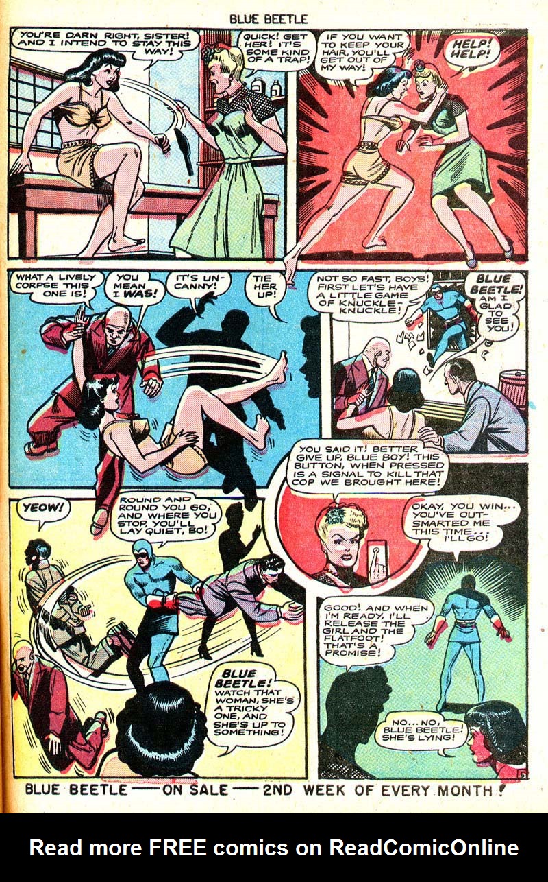 Read online The Blue Beetle comic -  Issue #51 - 27