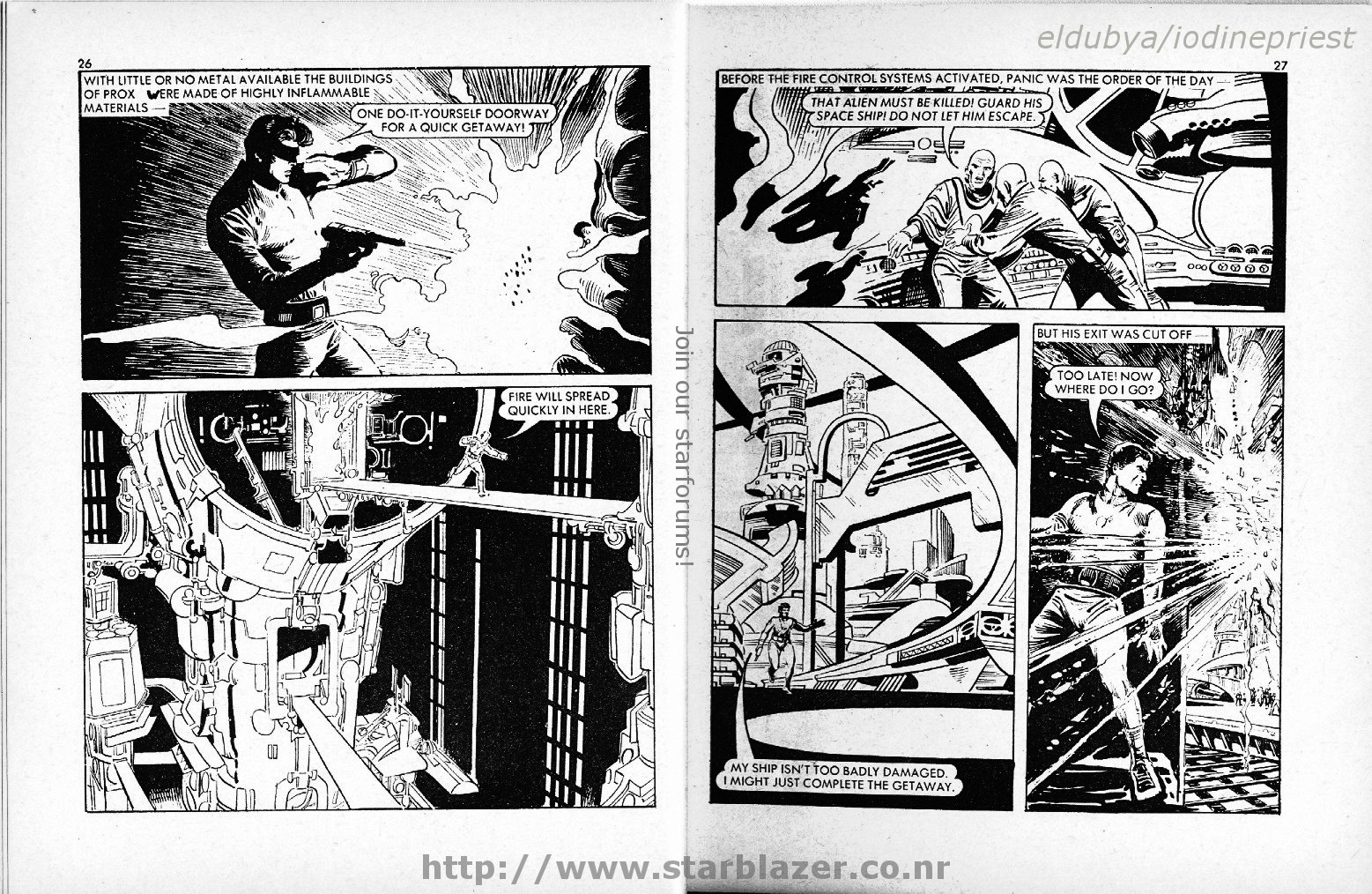 Read online Starblazer comic -  Issue #123 - 15