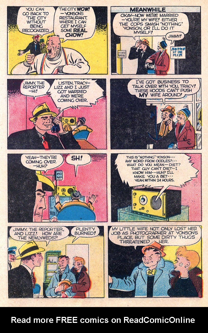 Read online Dick Tracy comic -  Issue #126 - 12