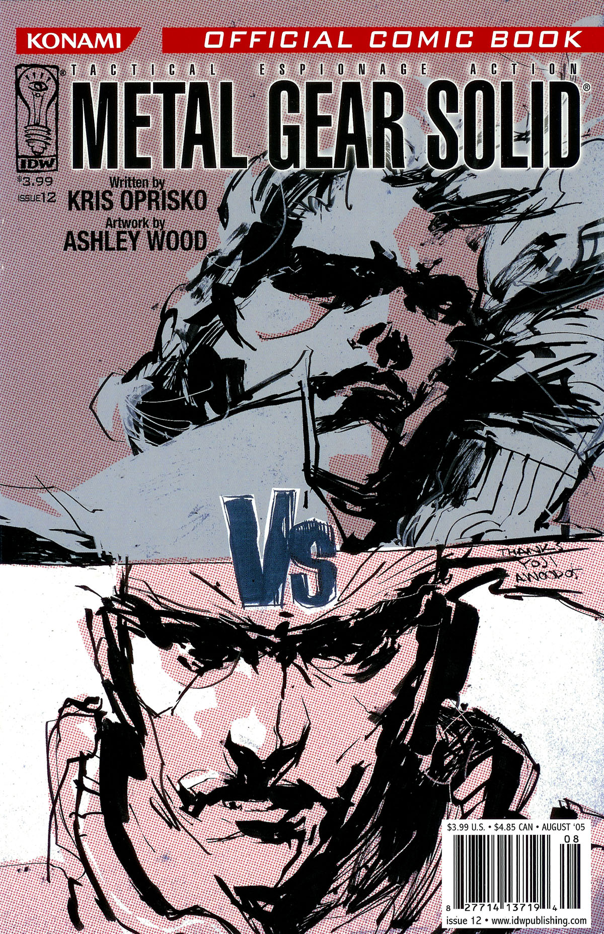 Read online Metal Gear Solid comic -  Issue #12 - 1